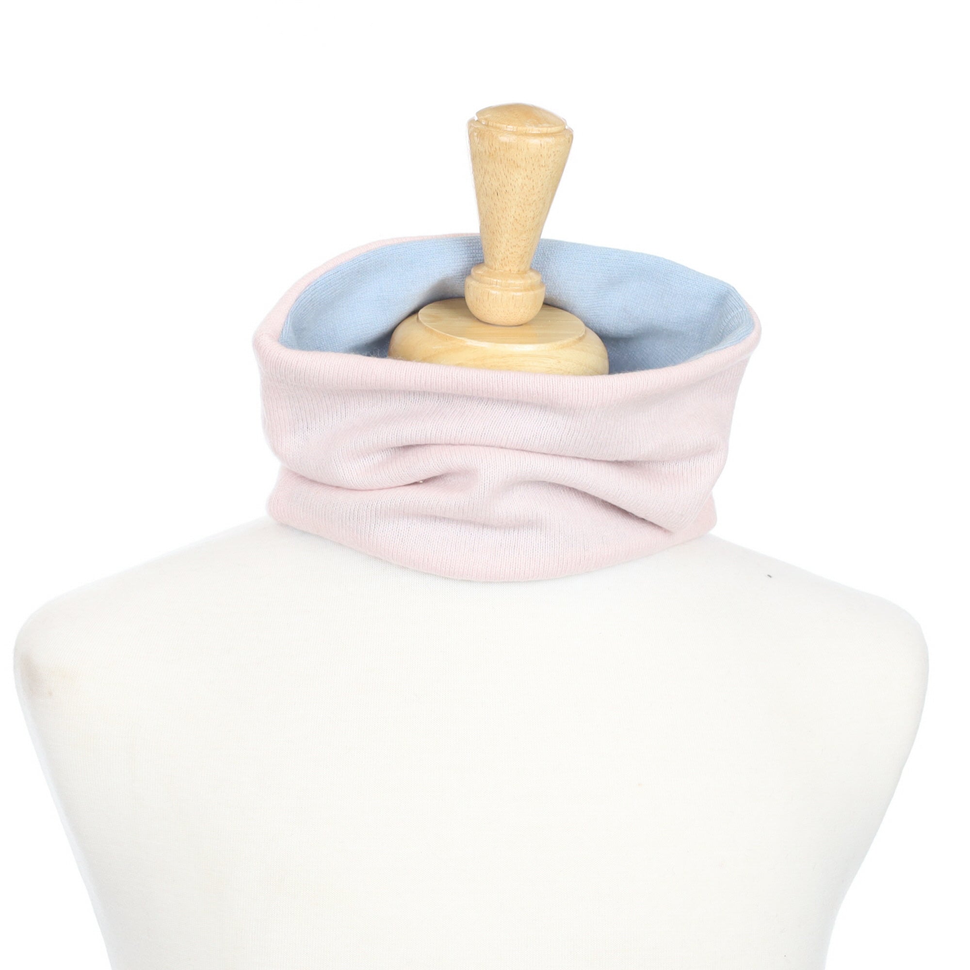 Ice Pink and Baby Blue Neck Warmer
