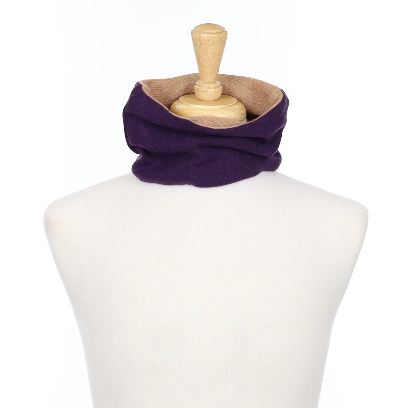 Blueberry and Caramel Neck Warmer