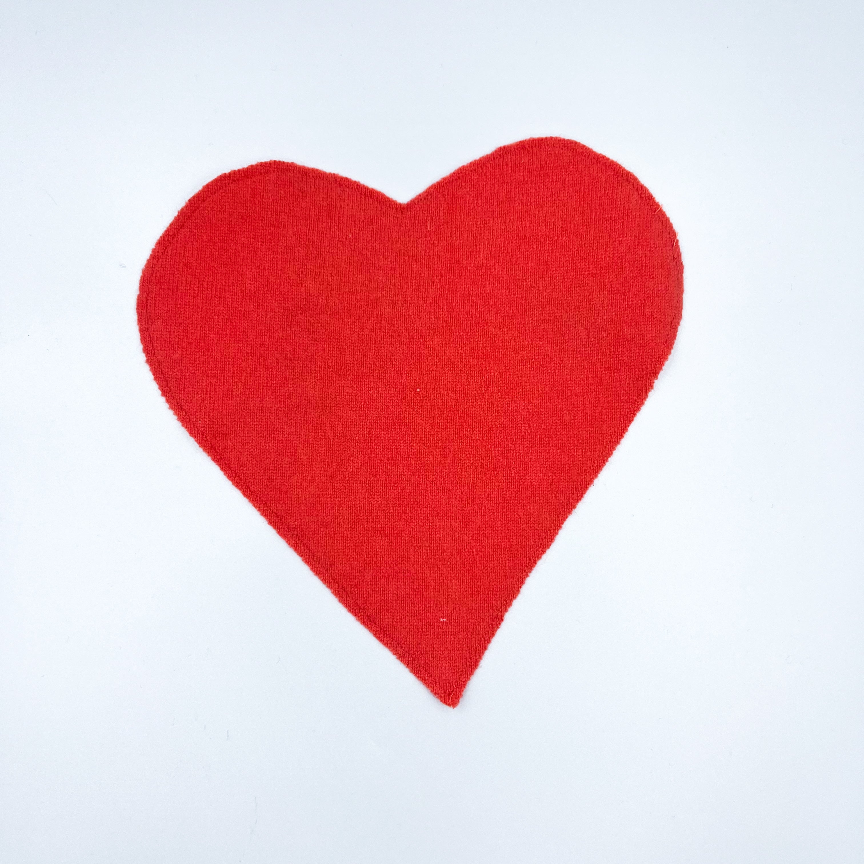 Coral Heart Patch Extra Large