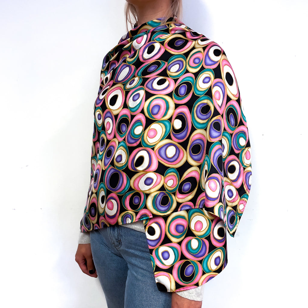 Brand New Italian Wrap Style Silk Scarf