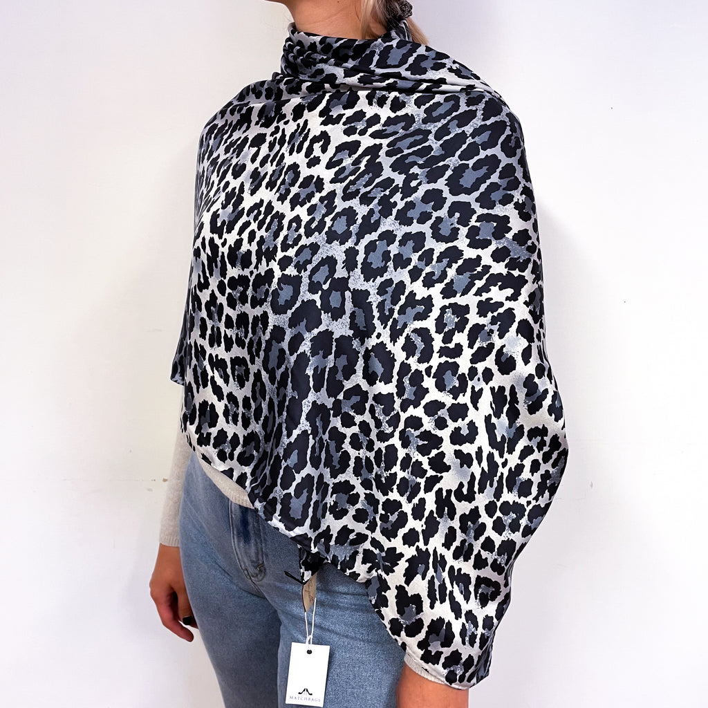 Brand New Italian Wrap Style Silk Scarf