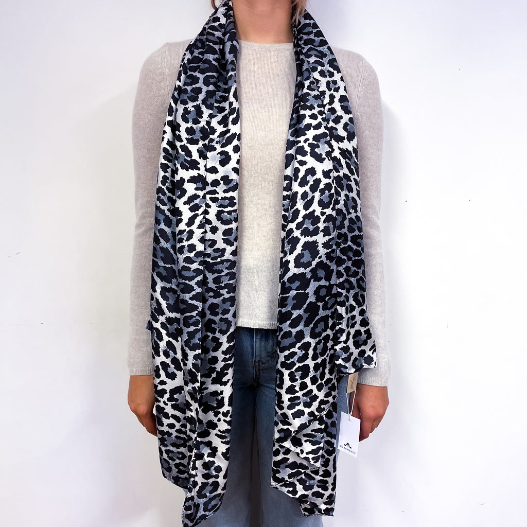 Brand New Italian Wrap Style Silk Scarf