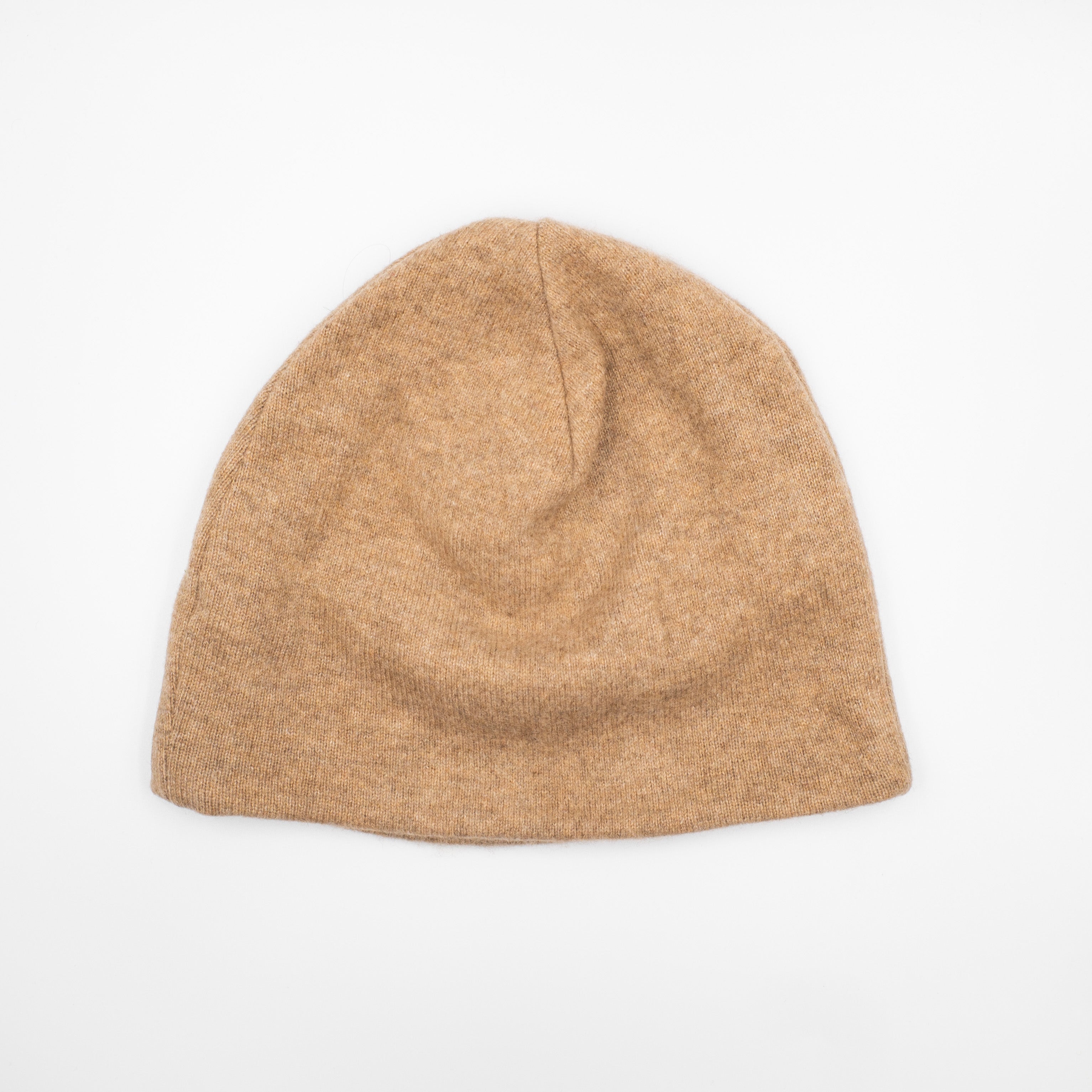 Taupe Brown Beanie Hat