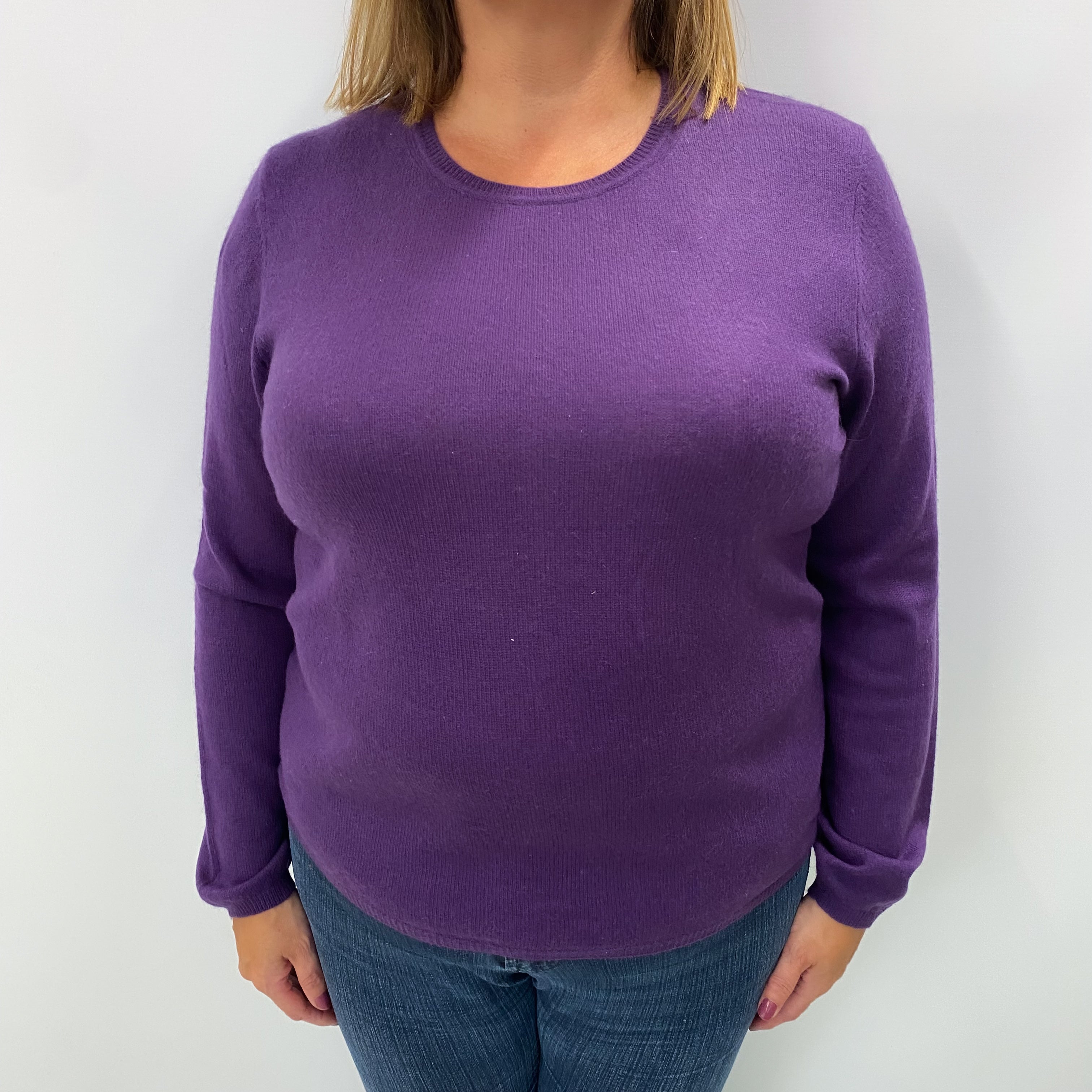 Extra Large Cashmere Crew Neck Jumper Extra Large