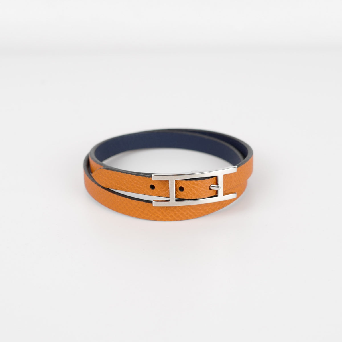 Brand New Boxed Hermès Behapi Double Tour Bracelet
