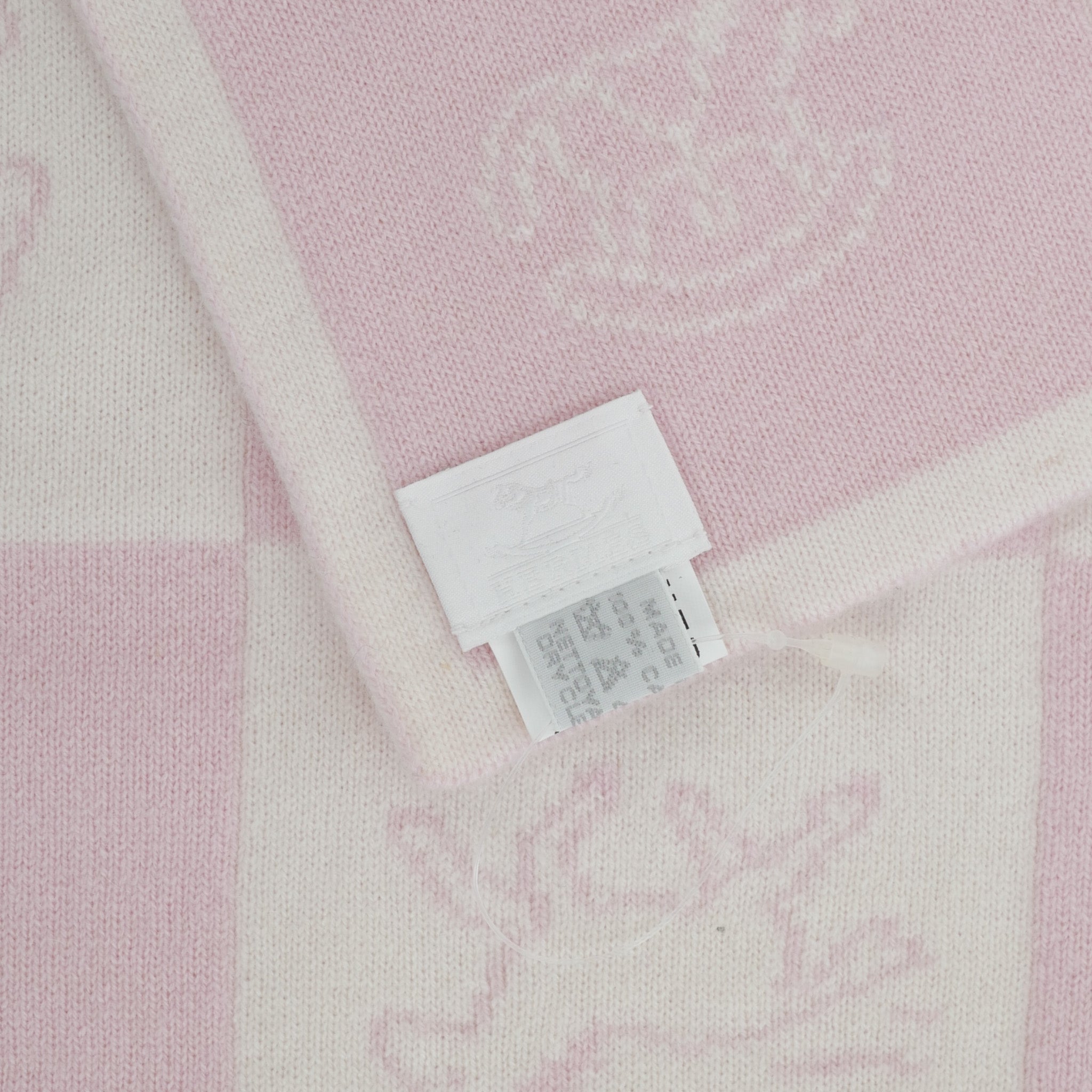 Brand New Boxed Hermès Cashmere Baby Blanket