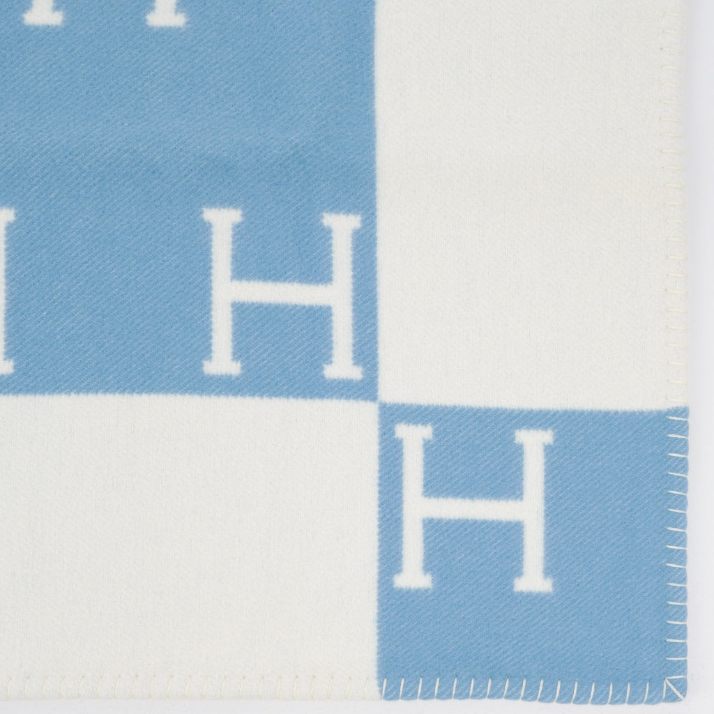 Pristine Boxed Hermès Avalon Baby Blanket