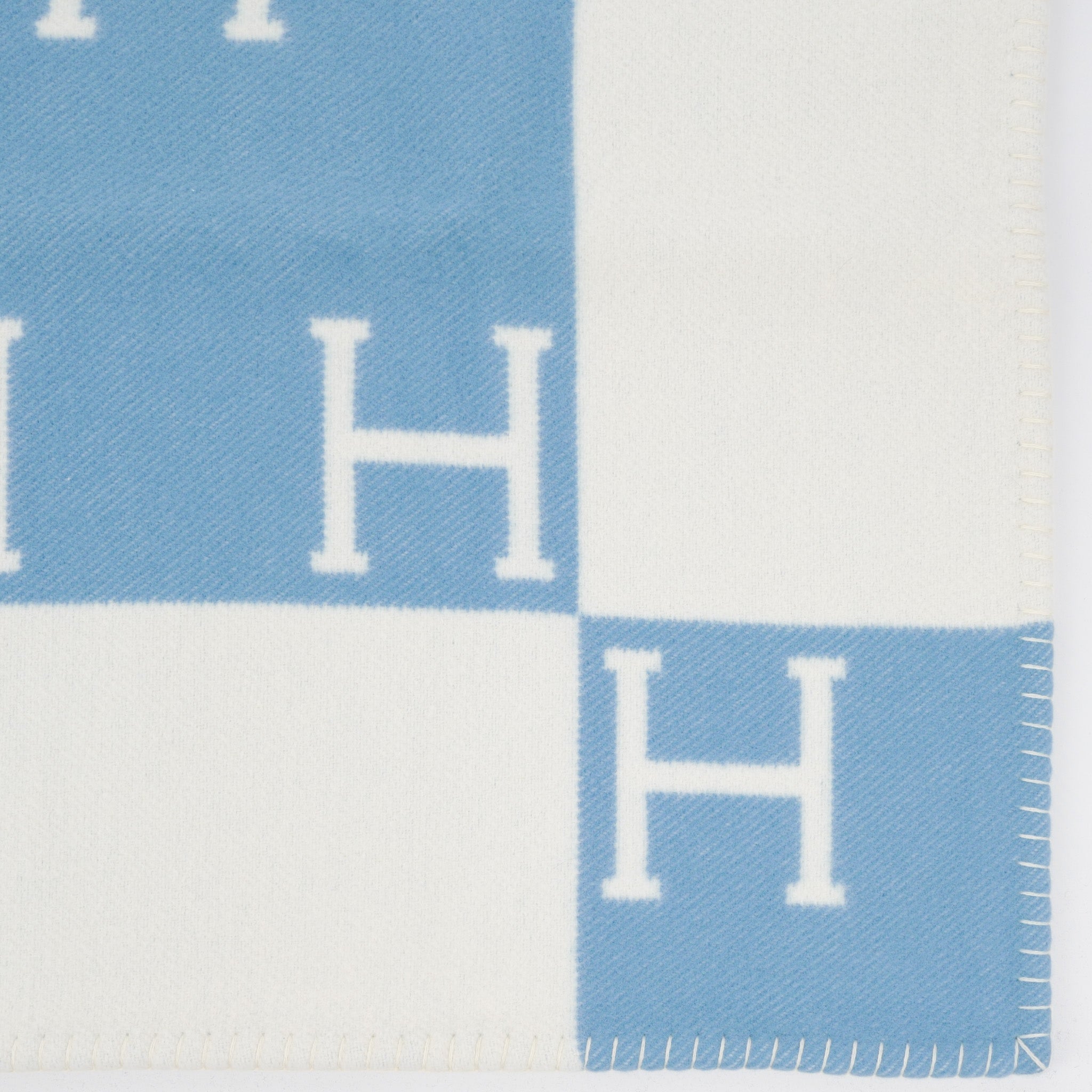 Pristine Boxed Hermès Avalon Baby Blanket