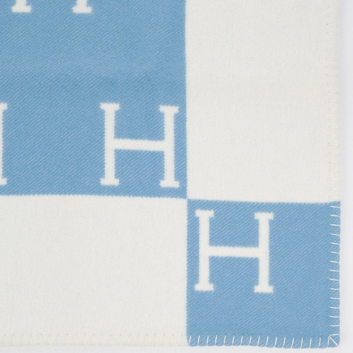 Pristine Boxed Hermès Avalon Baby Blanket
