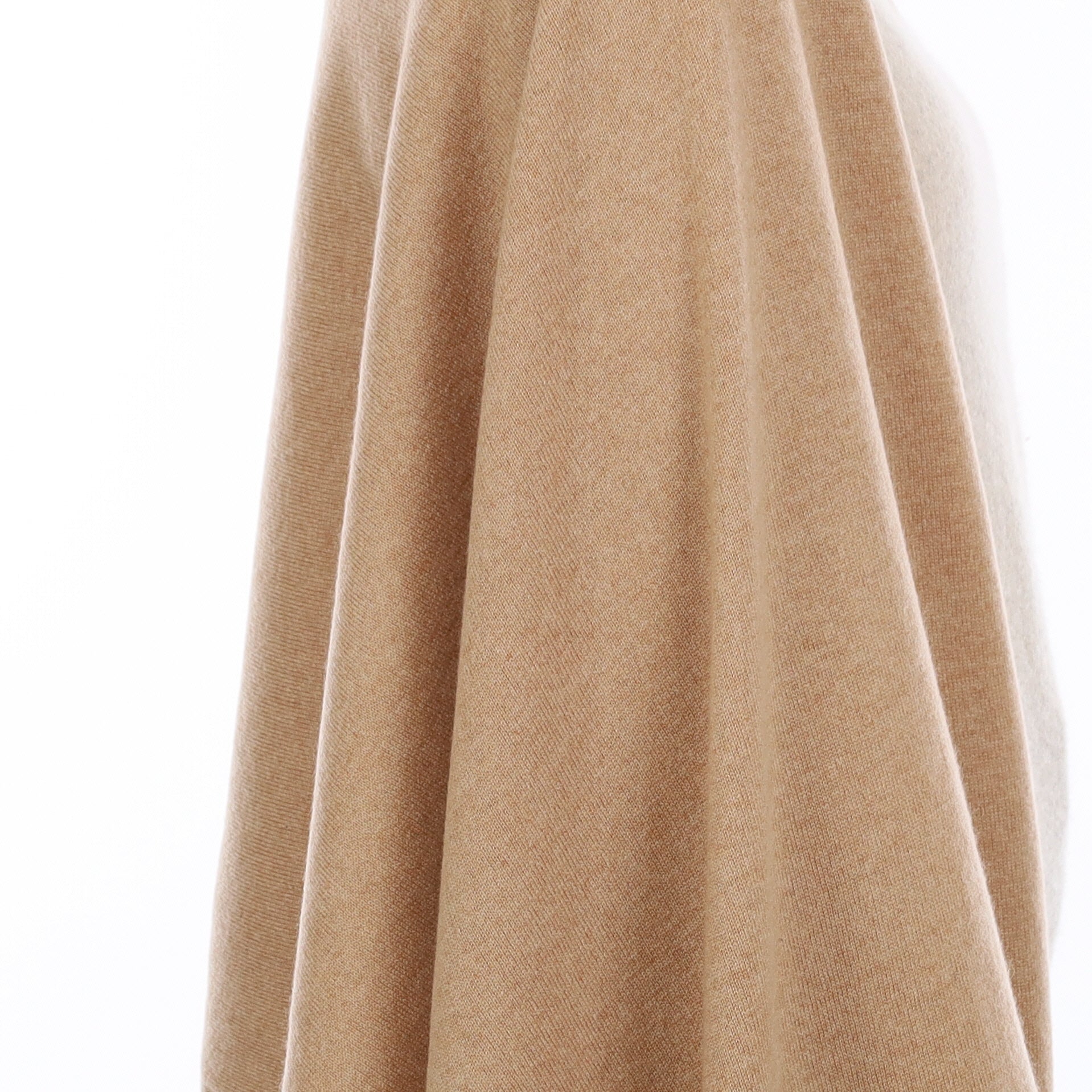 Brand New Caramel Recycled Cashmere Luxury Wrap