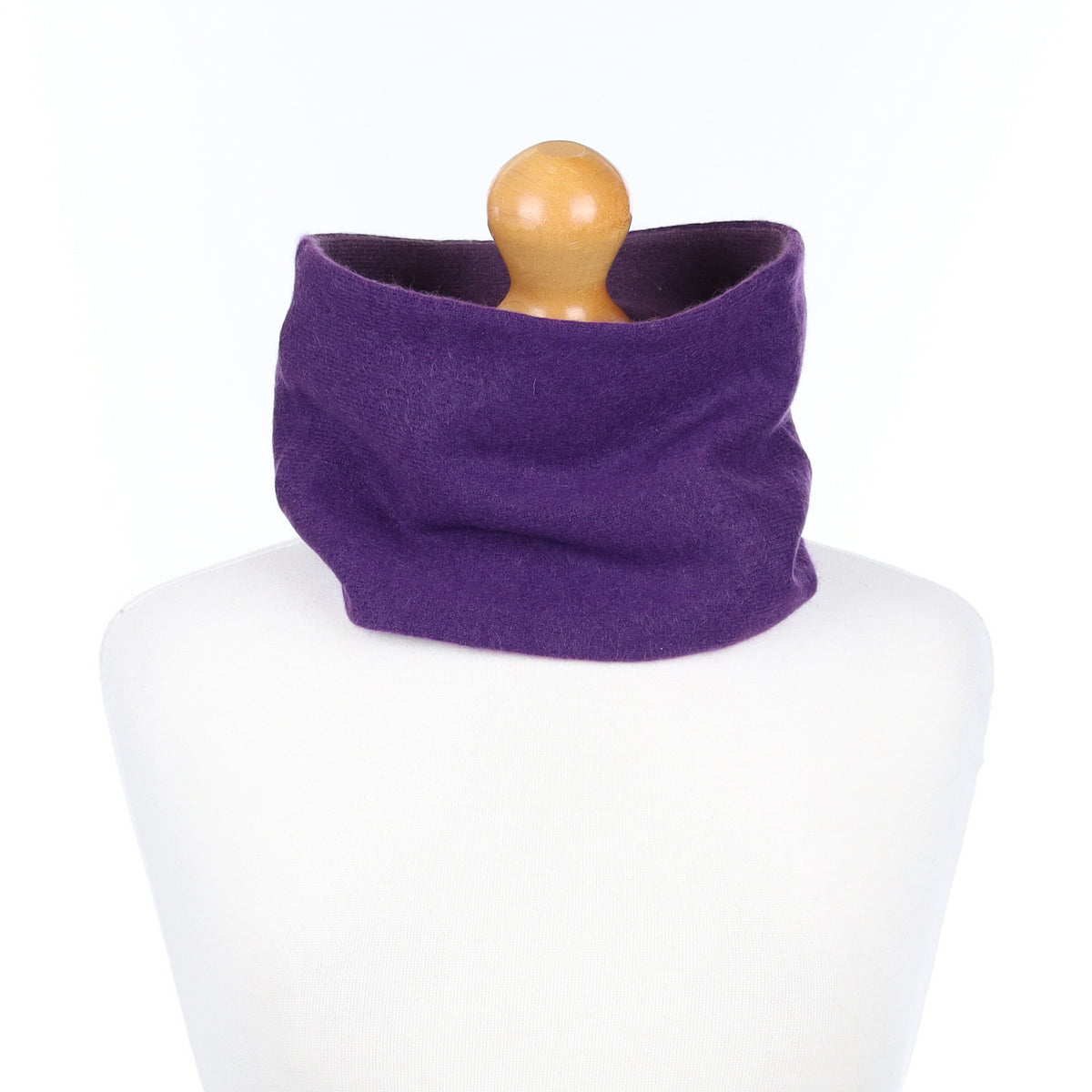 Two Toned Hazy Purple Neck Warmer