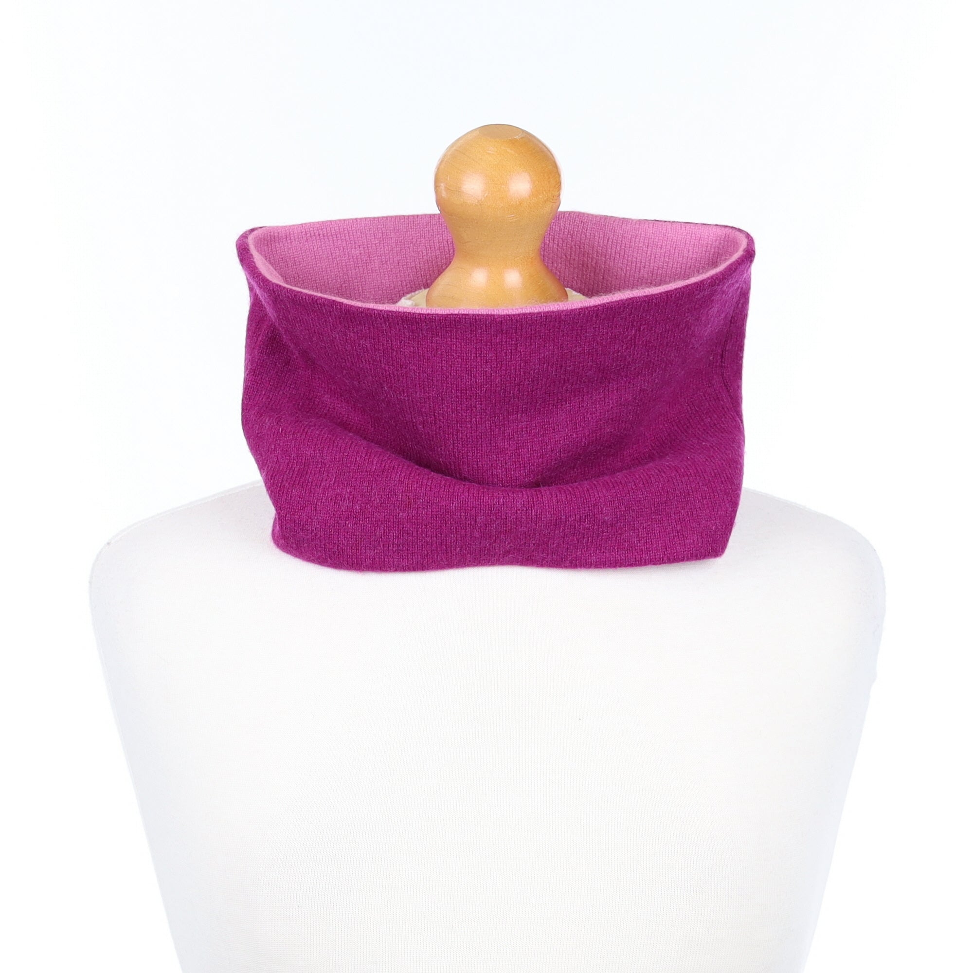 Orchid and Heather Purple Neck Warmer