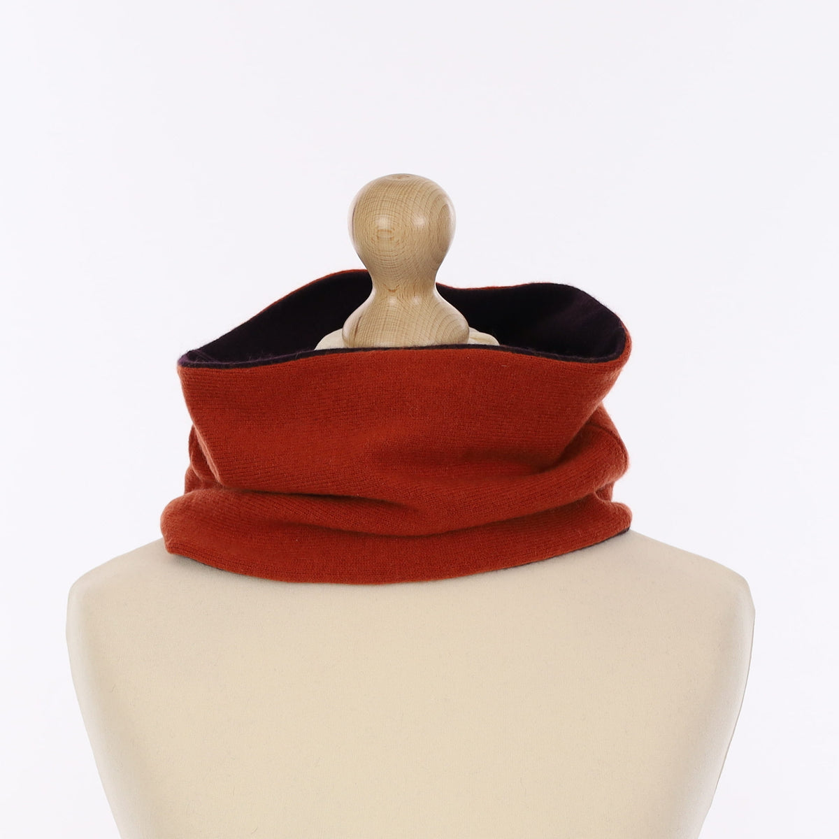 Paprika and Aubergine Neck Warmer