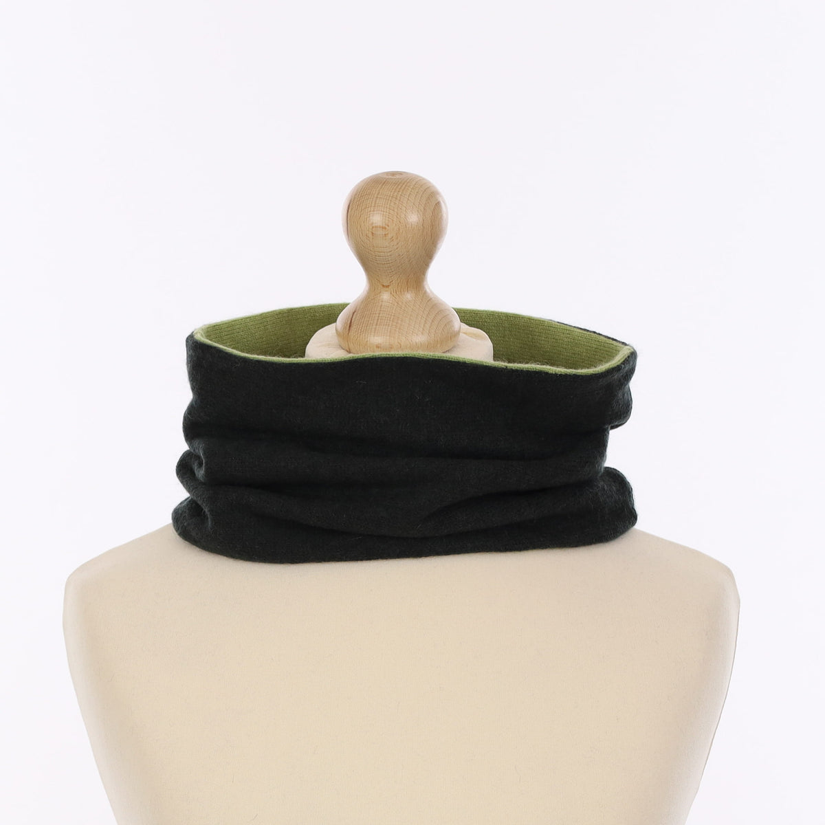 Shadow Green and Jasmine Neck Warmer