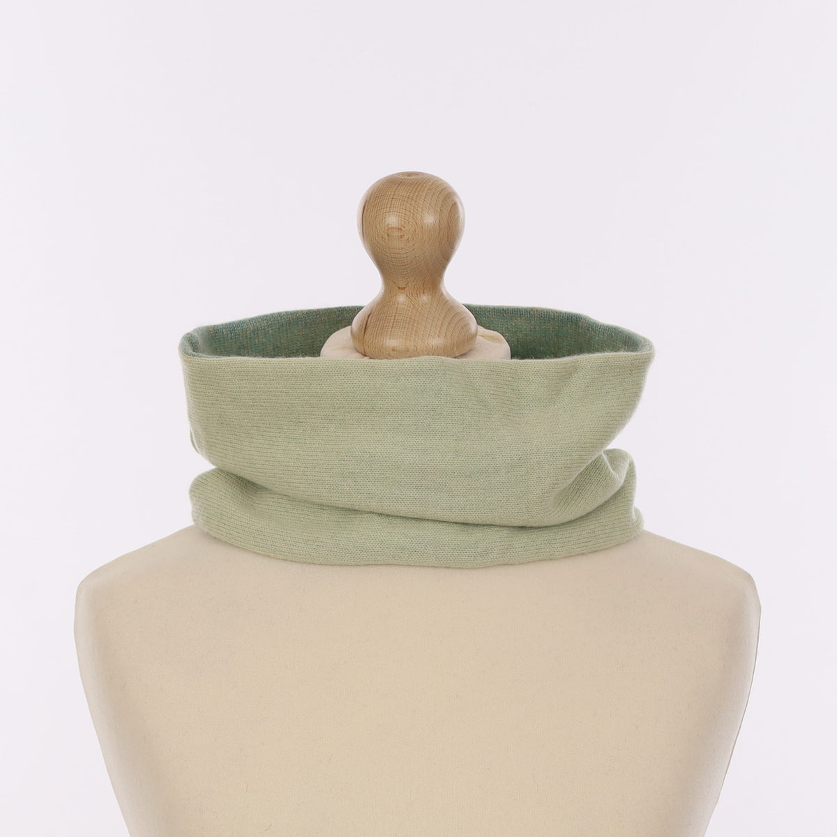 Two Tone Green Neck Warmer