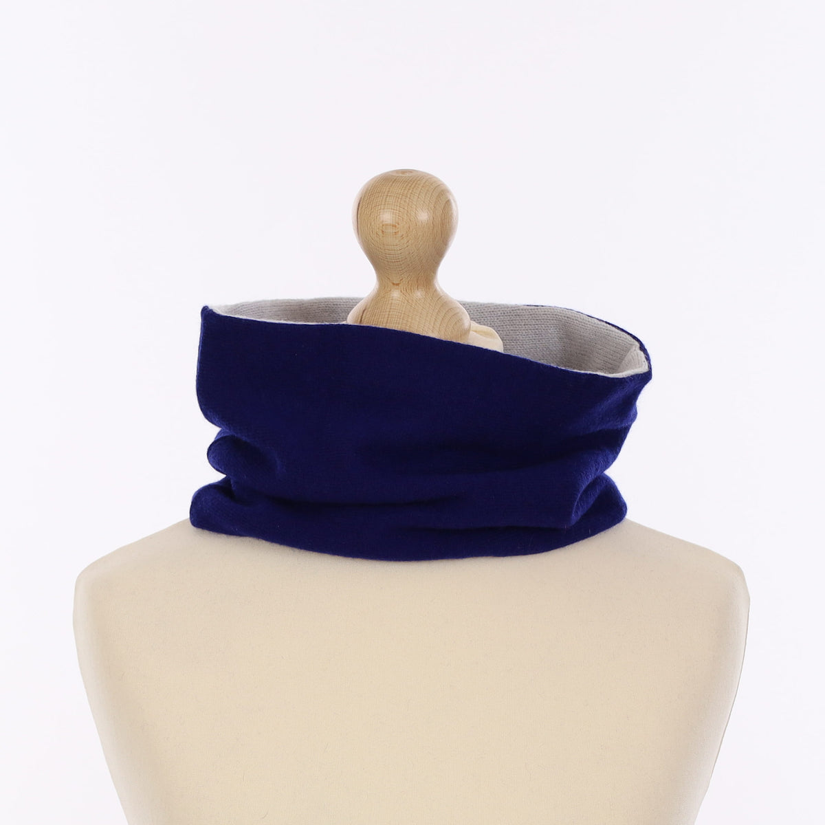 Lapis and Ice Blue Neck Warmer