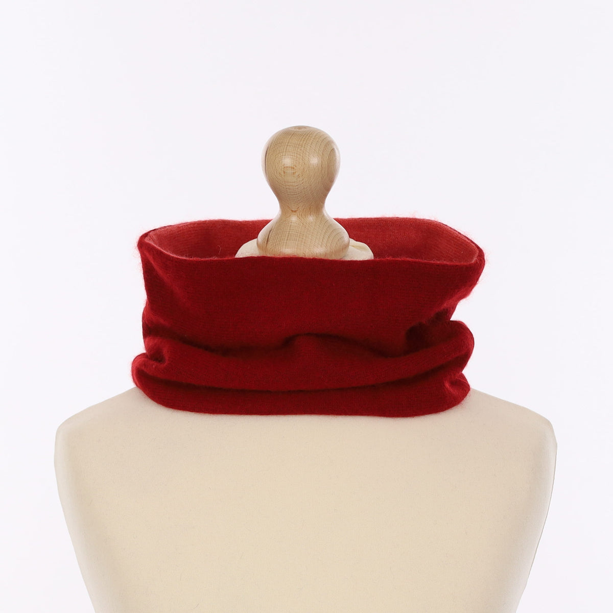 Crimson and Orange Soda Neck Warmer