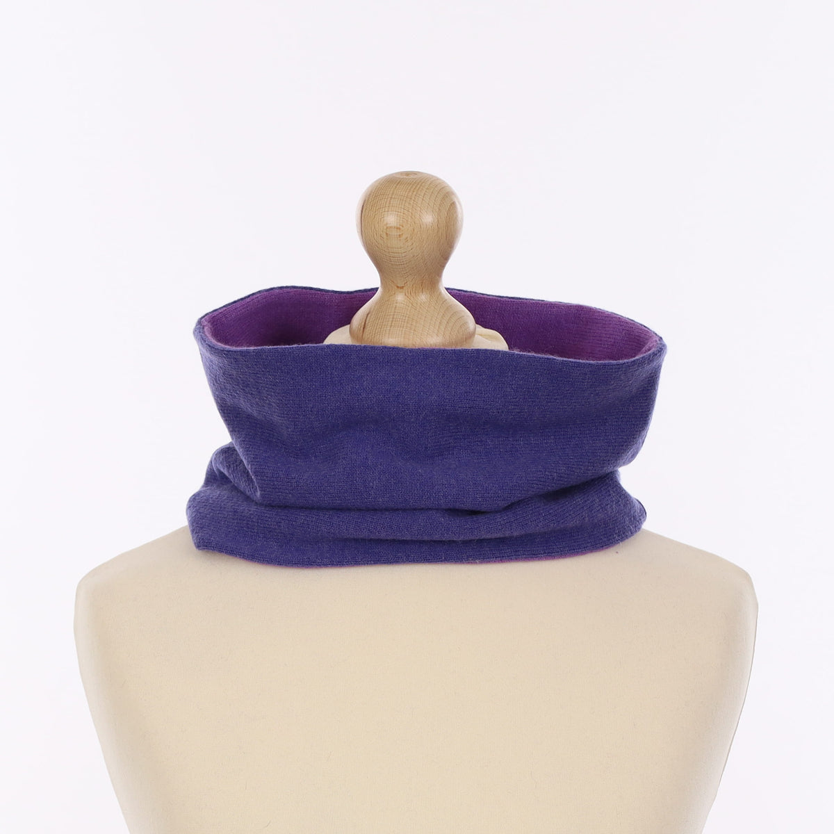 Bluebell and Periwinkle Neck Warmer