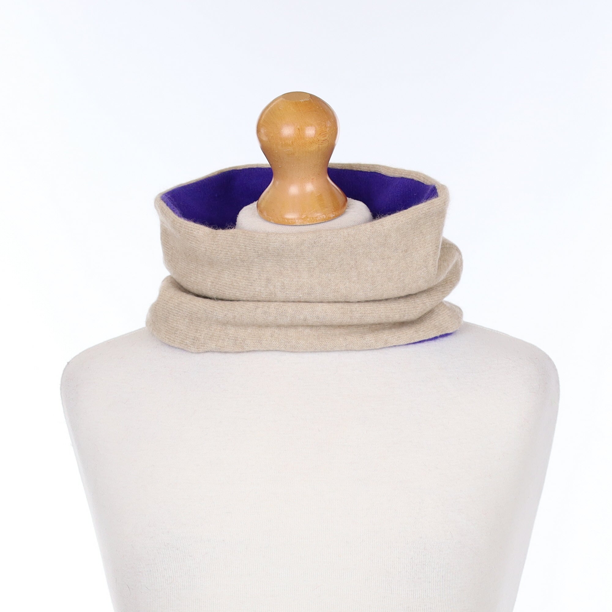 Men’s Indigo and Fawn Neck Warmer