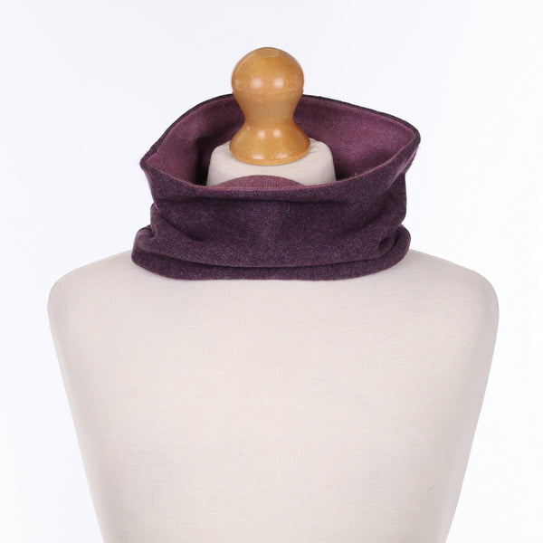 Shadow Purple and Heather Neck Warmer