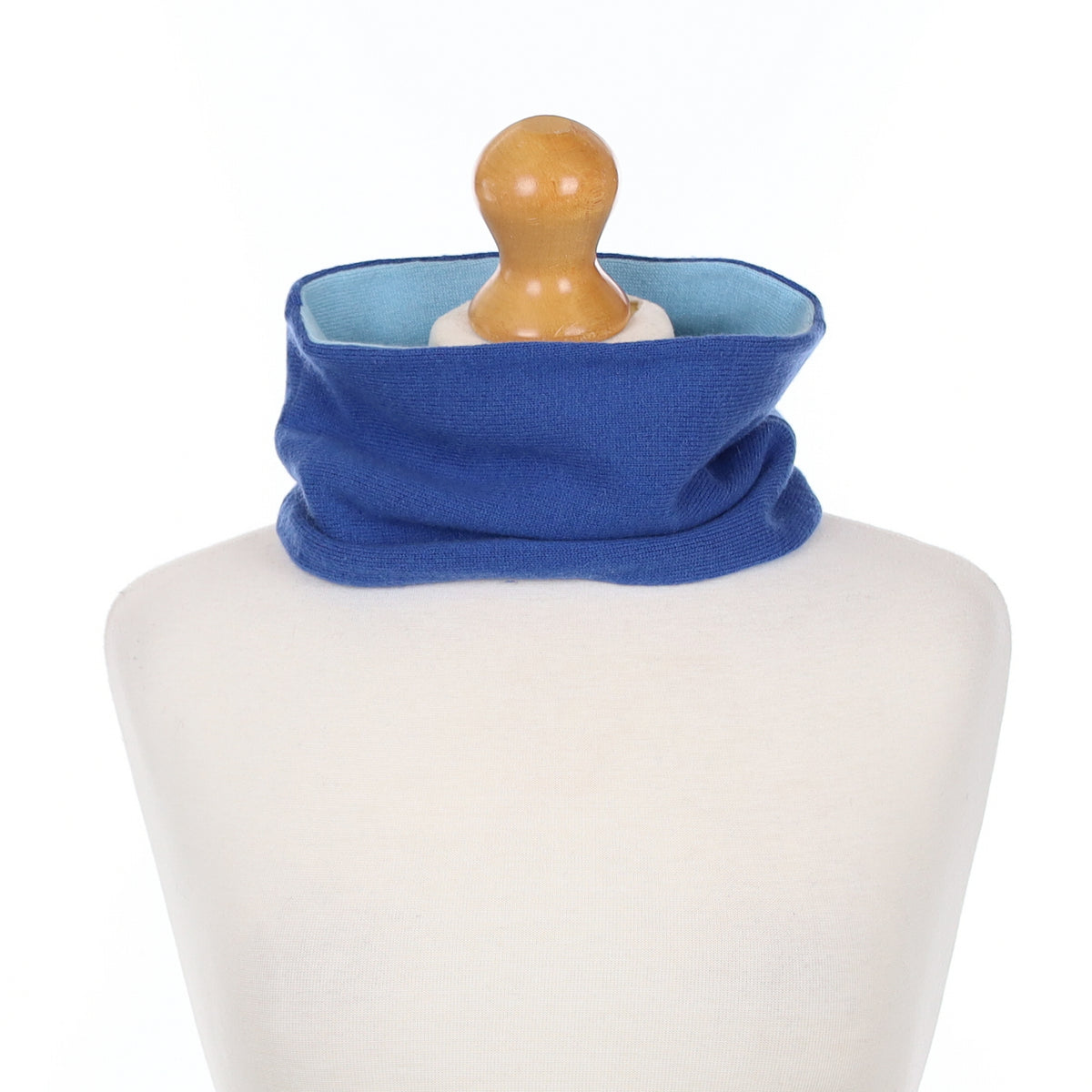 Two Toned Blue Neck Warmer