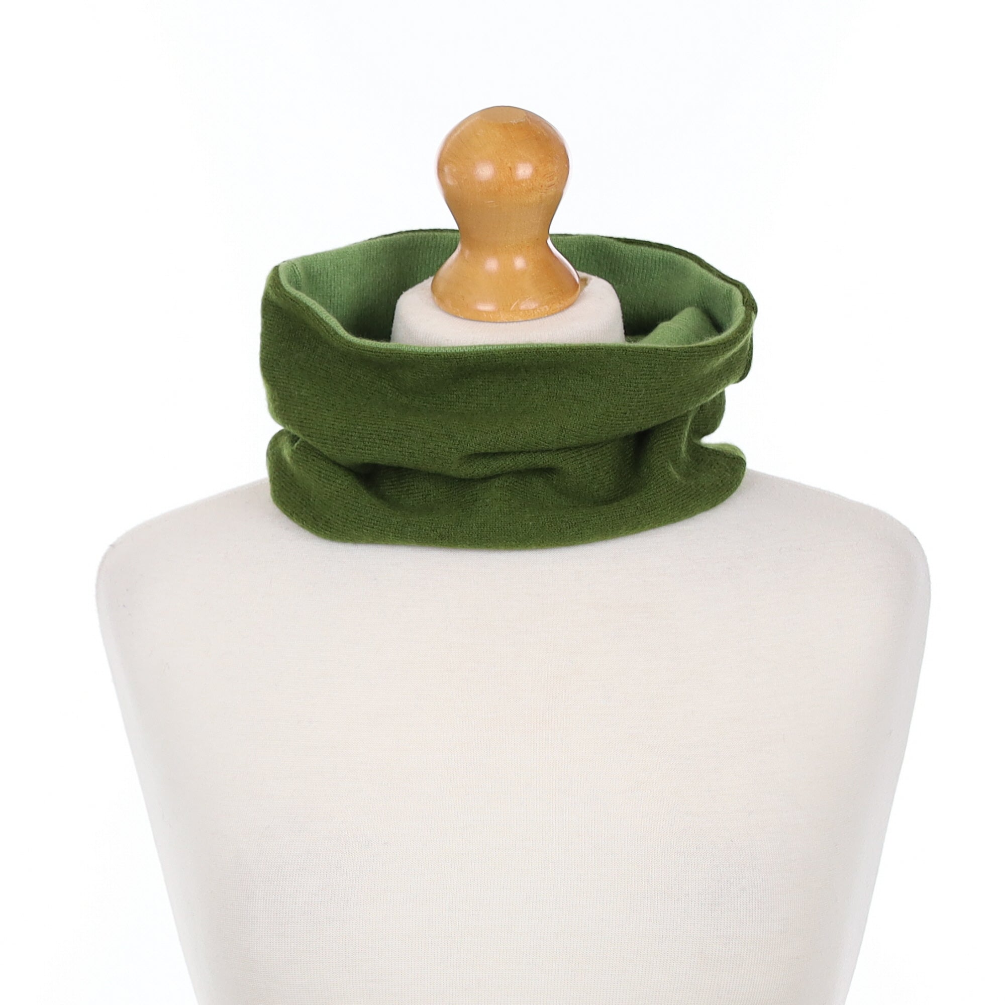 Two Toned Green Neck Warmer