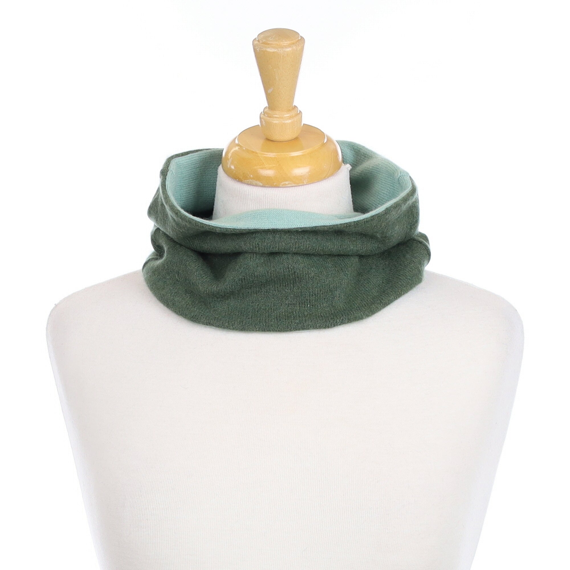 Duck Egg and Green Neck Warmer