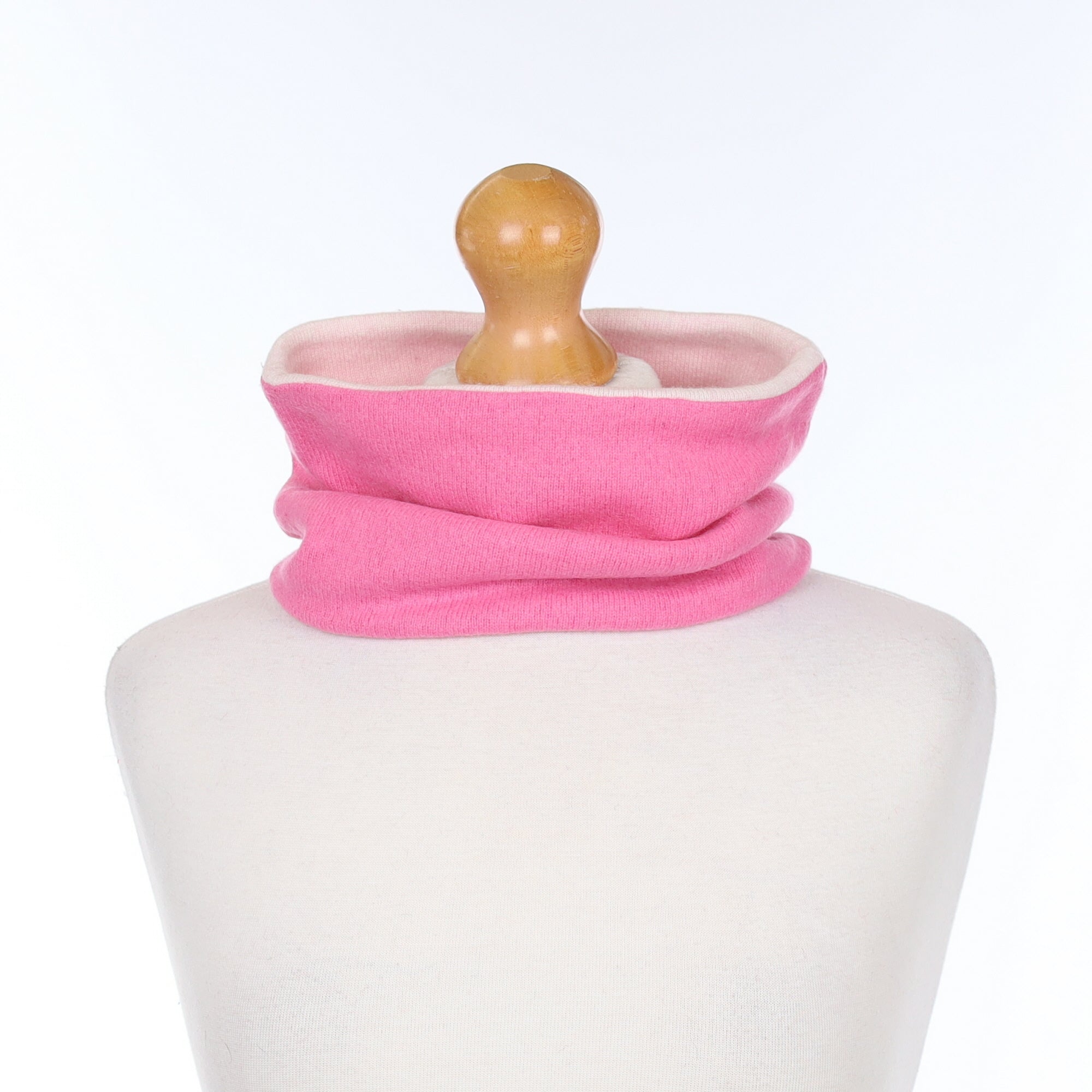 Bubblegum and Ice Pink Neck Warmer