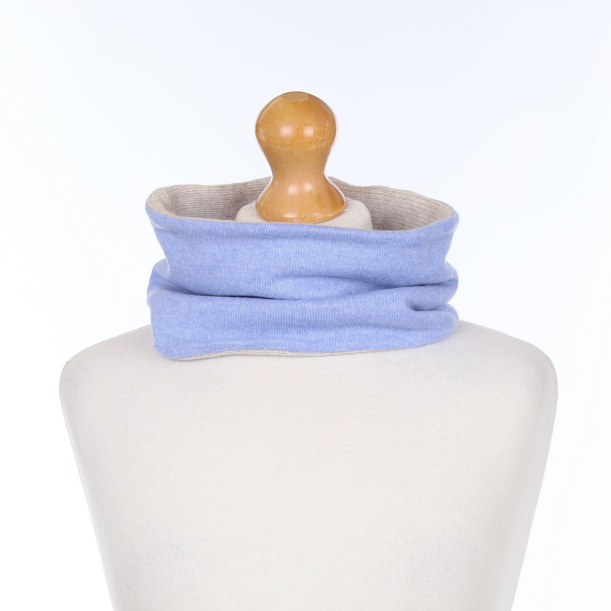 Men’s Sky Blue and Fawn Neck Warmer