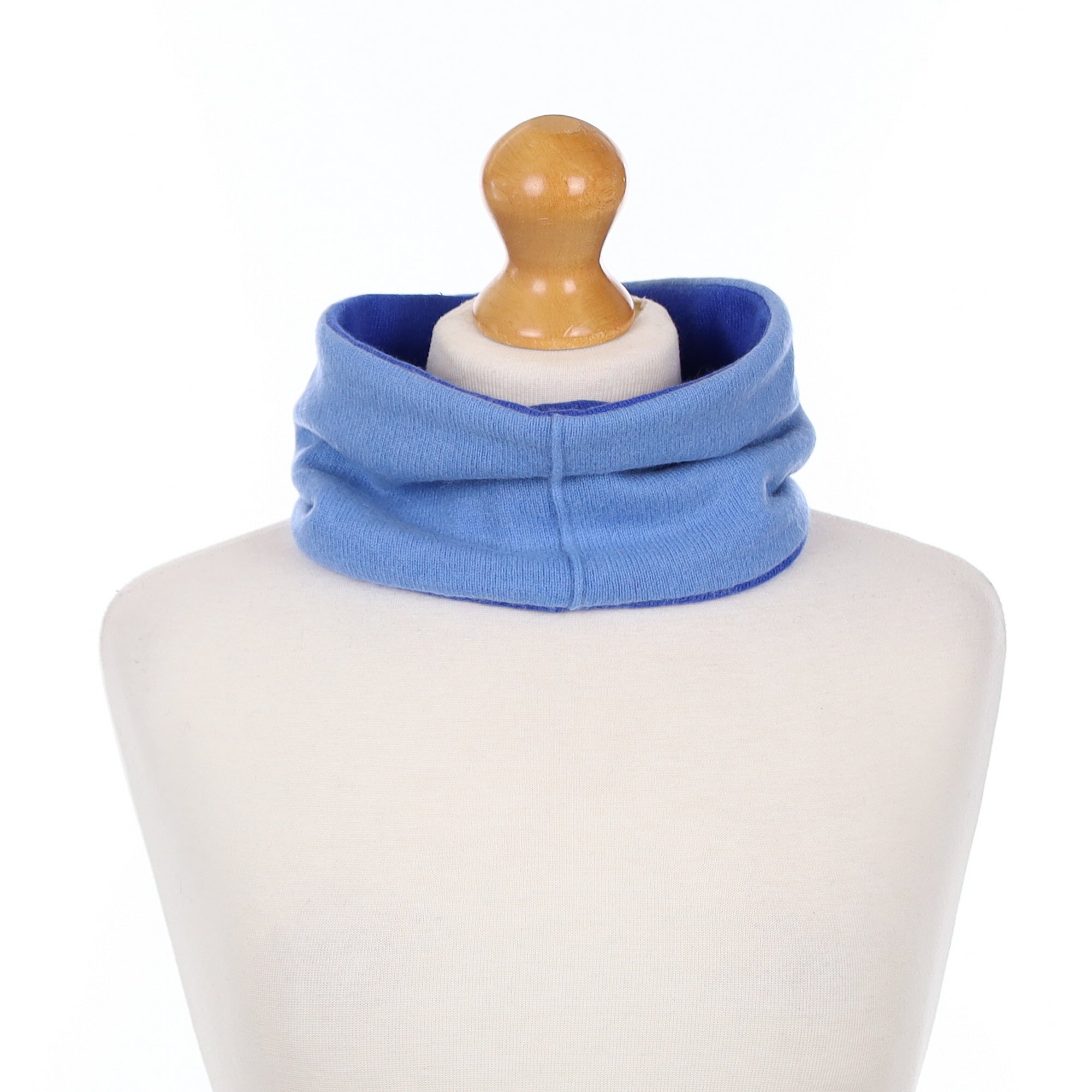 Two Toned Blue Neck Warmer