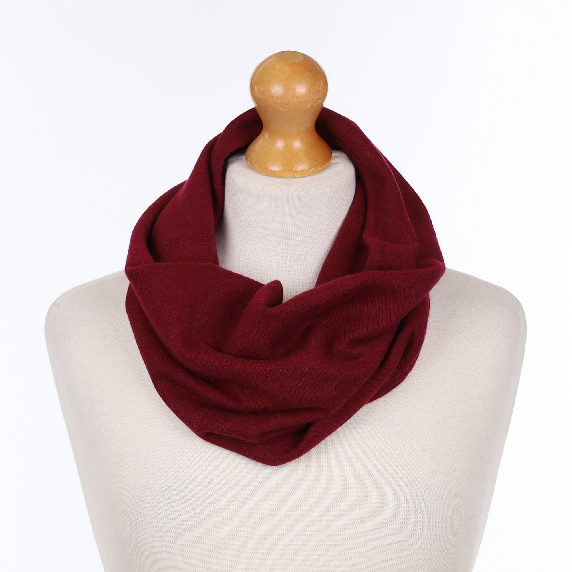 Wine Red Slouchy Snood