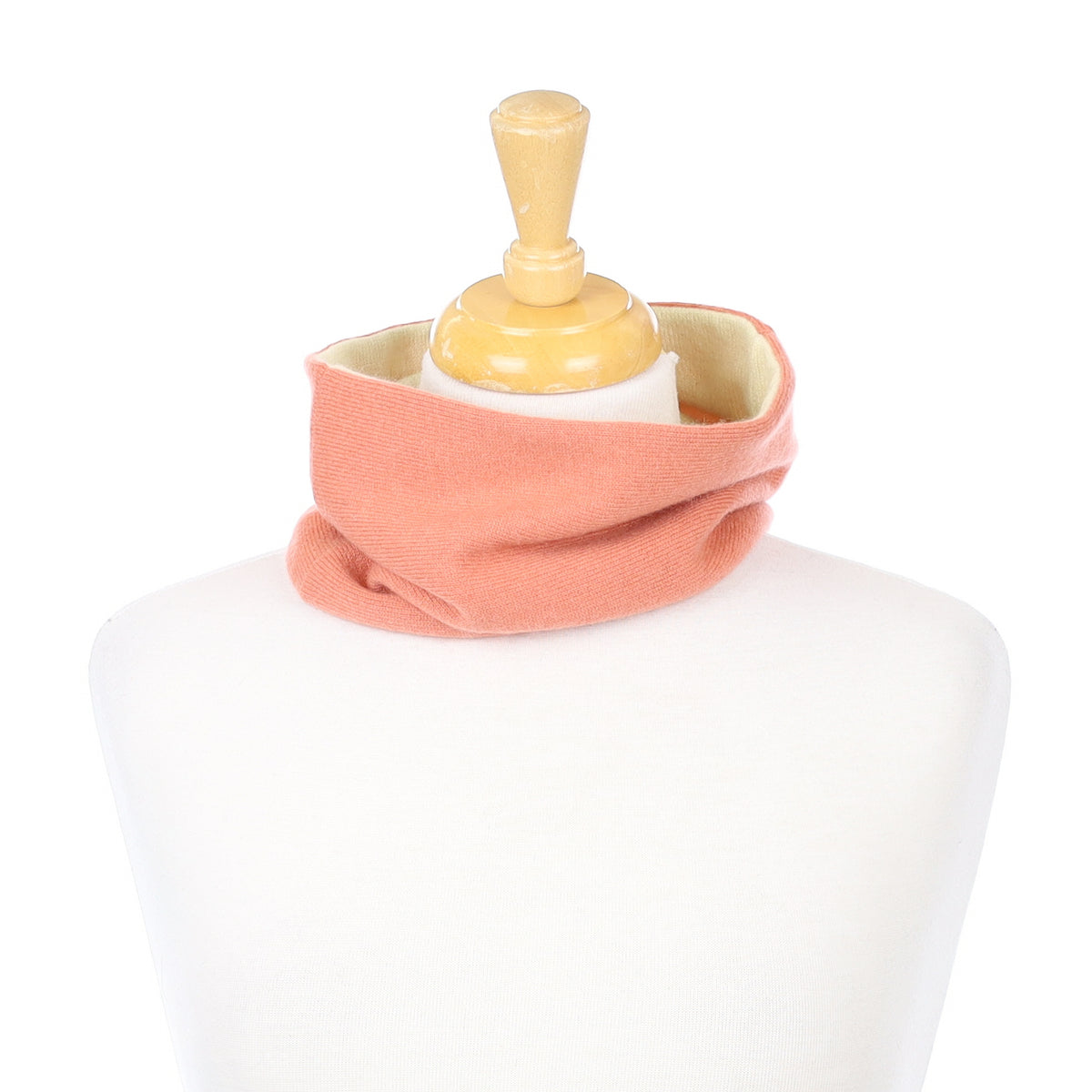 Peach Orange and Primrose Neck Warmer