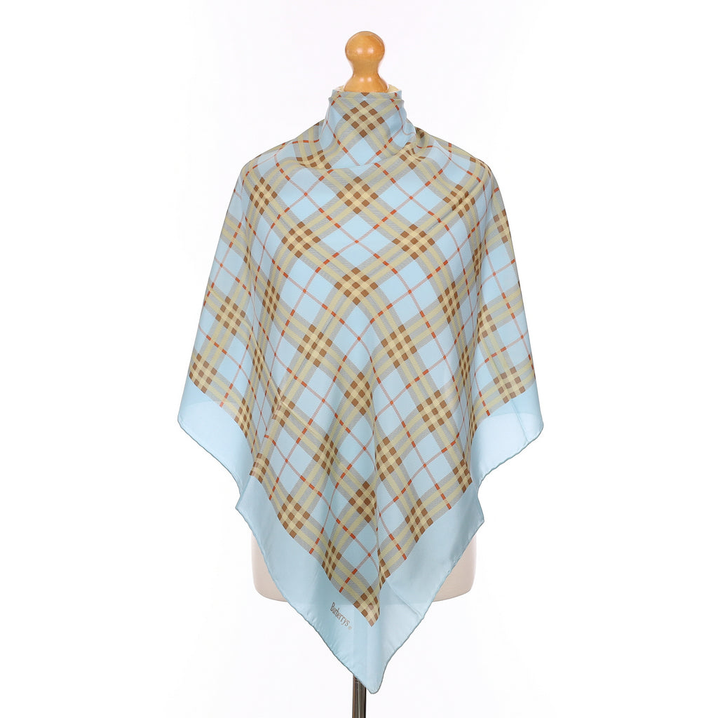 Brand New Burberry's Vintage Checked Silk Scarf