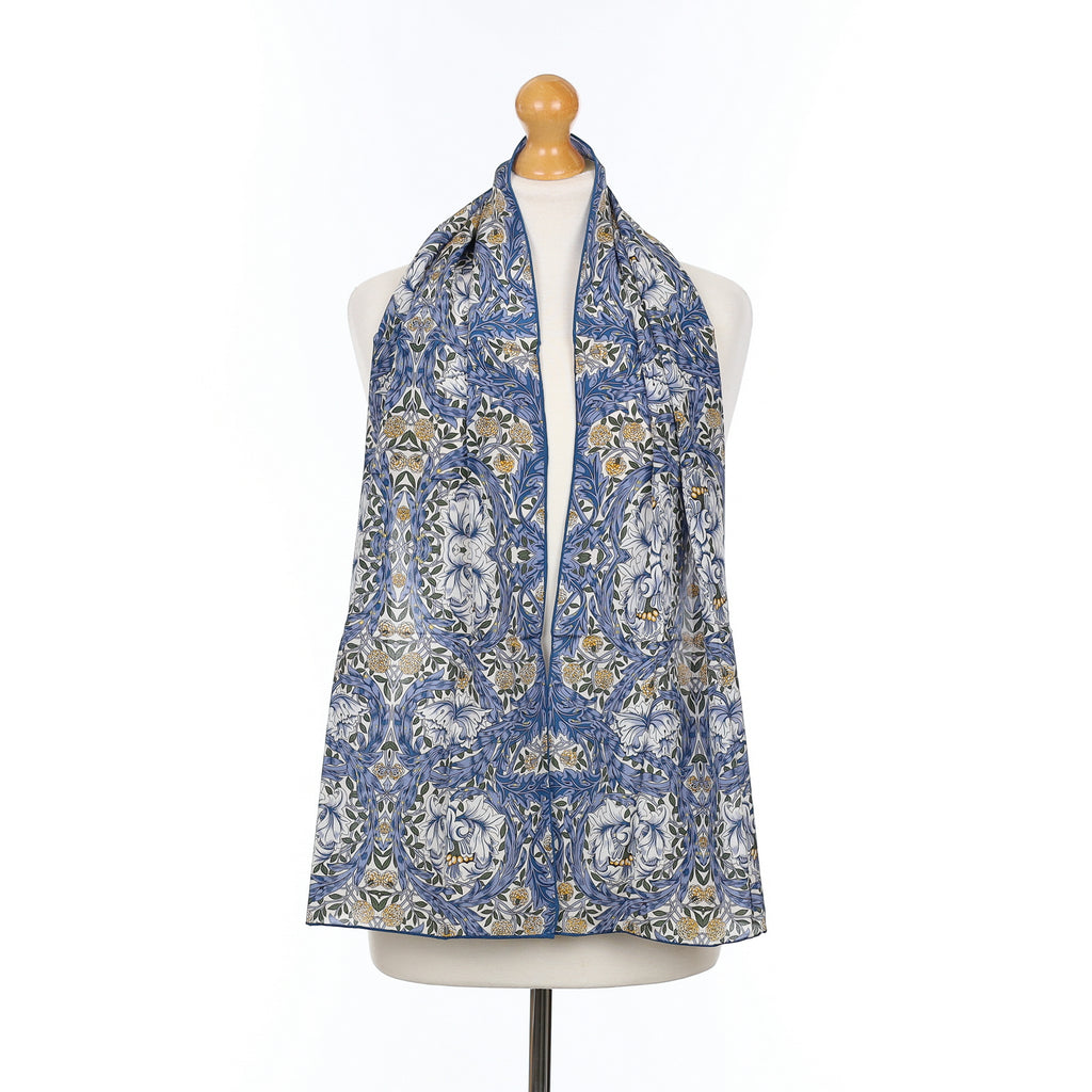 Brand New Fox and Chave Silk Scarf