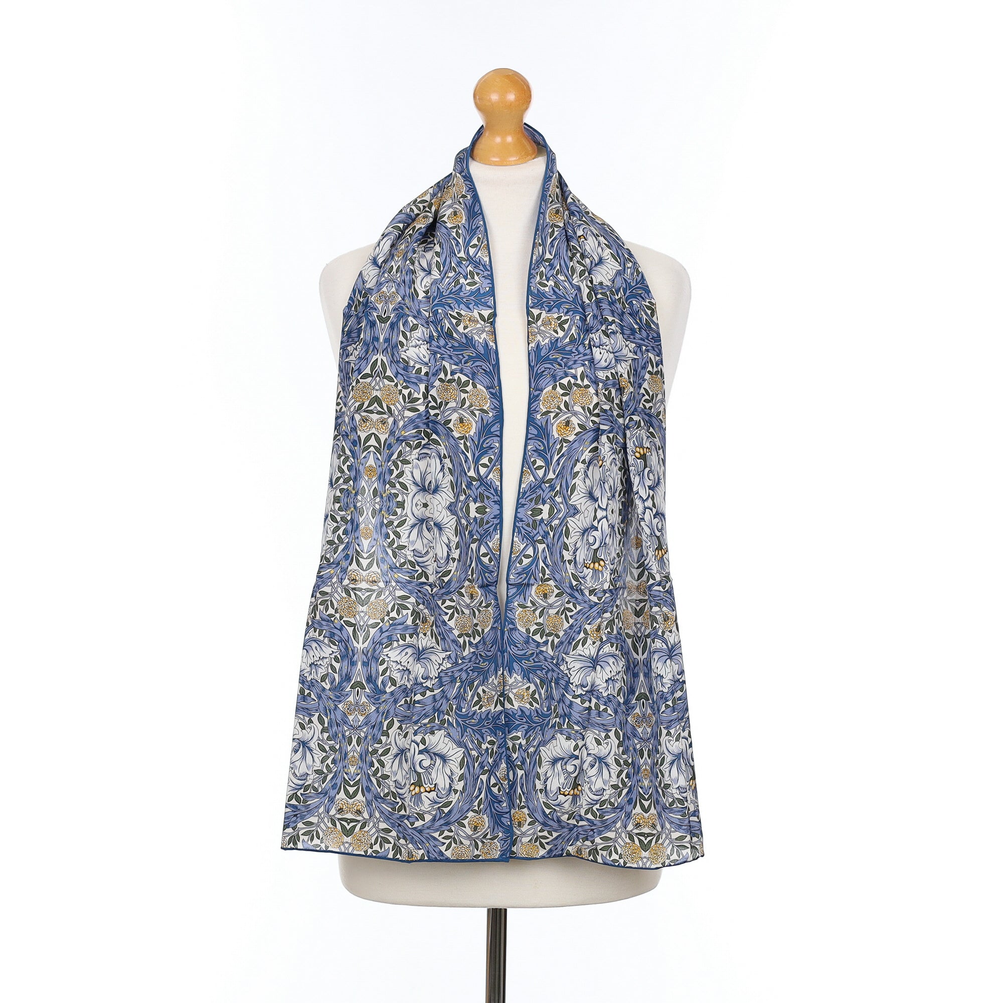 Brand New Fox and Chave Silk Scarf
