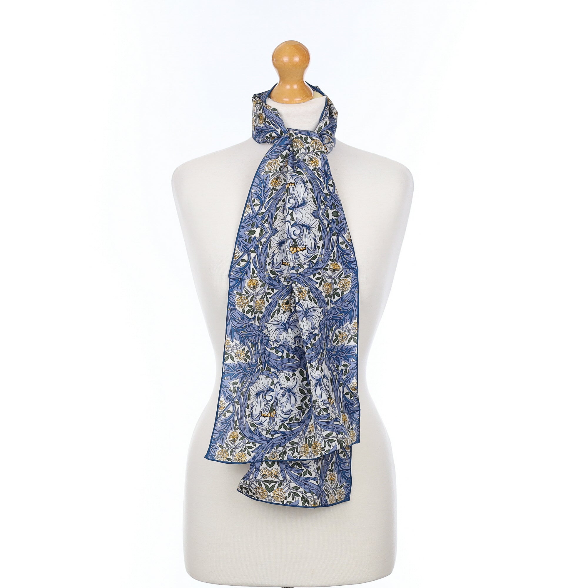 Brand New Fox and Chave Silk Scarf
