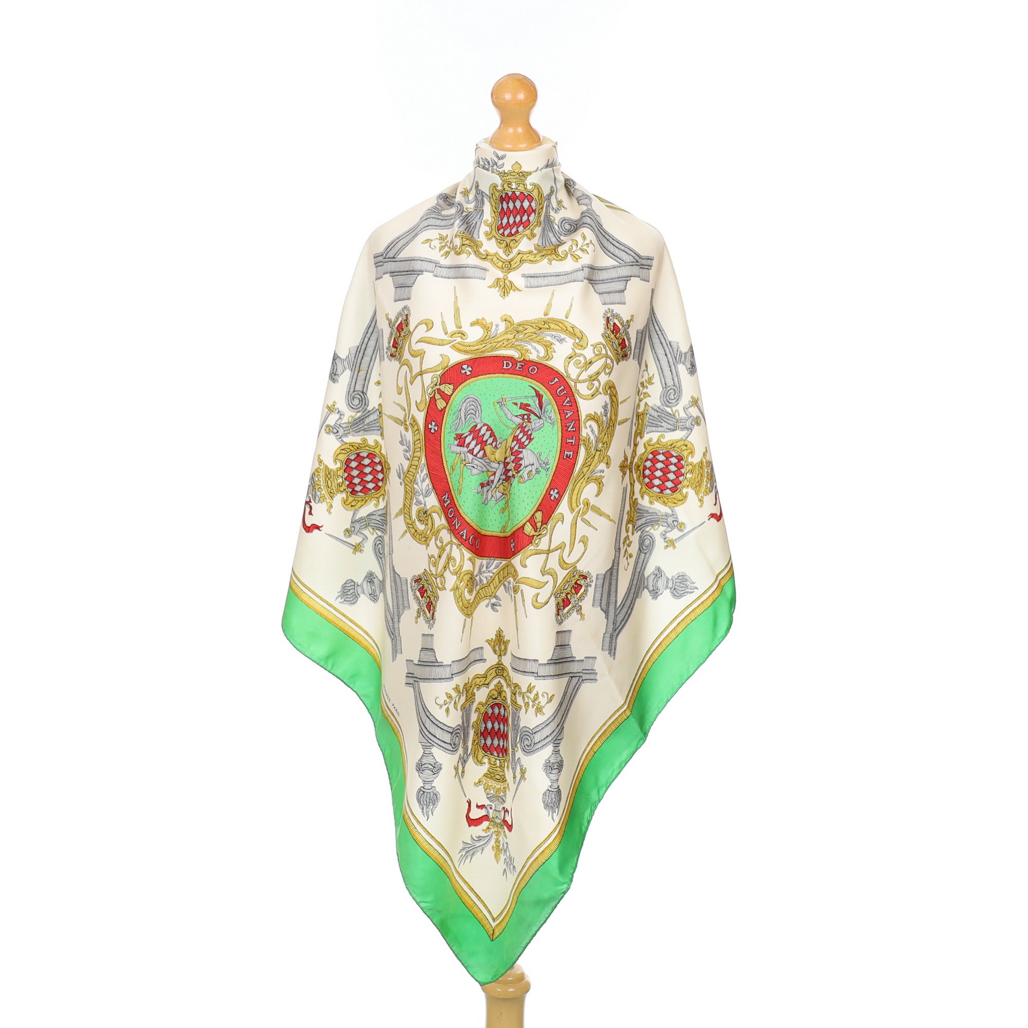 Hermès Deo Juvante Monaco Silk Scarf Quite Rare