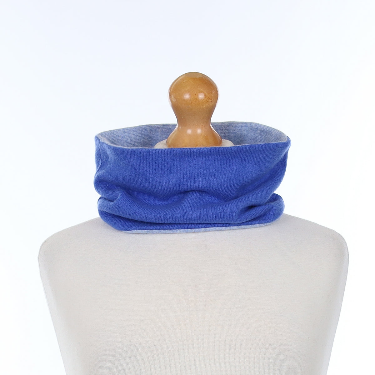 Men’s Cobalt and Pale Blue Neck Warmer