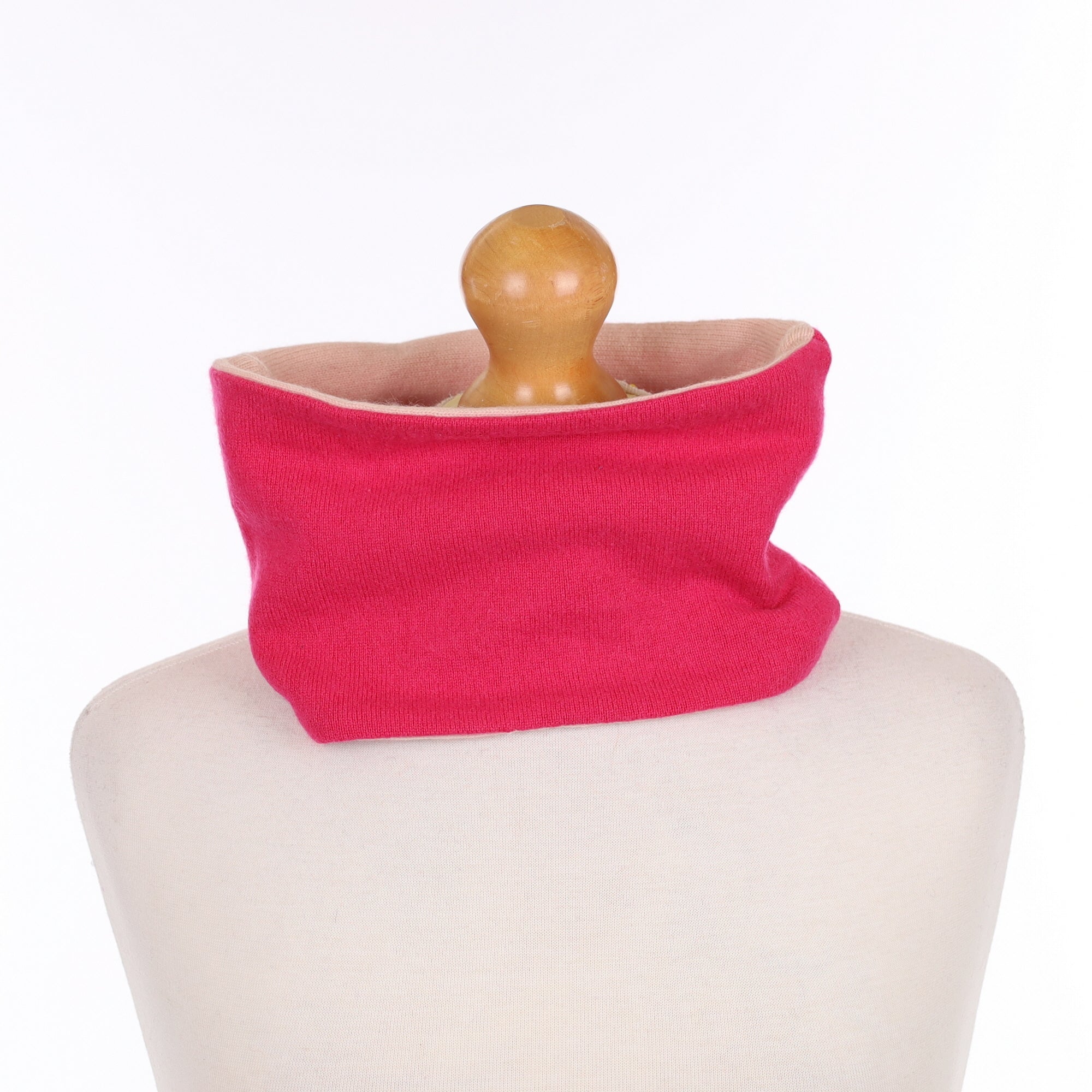Two Toned Pink Neck Warmer