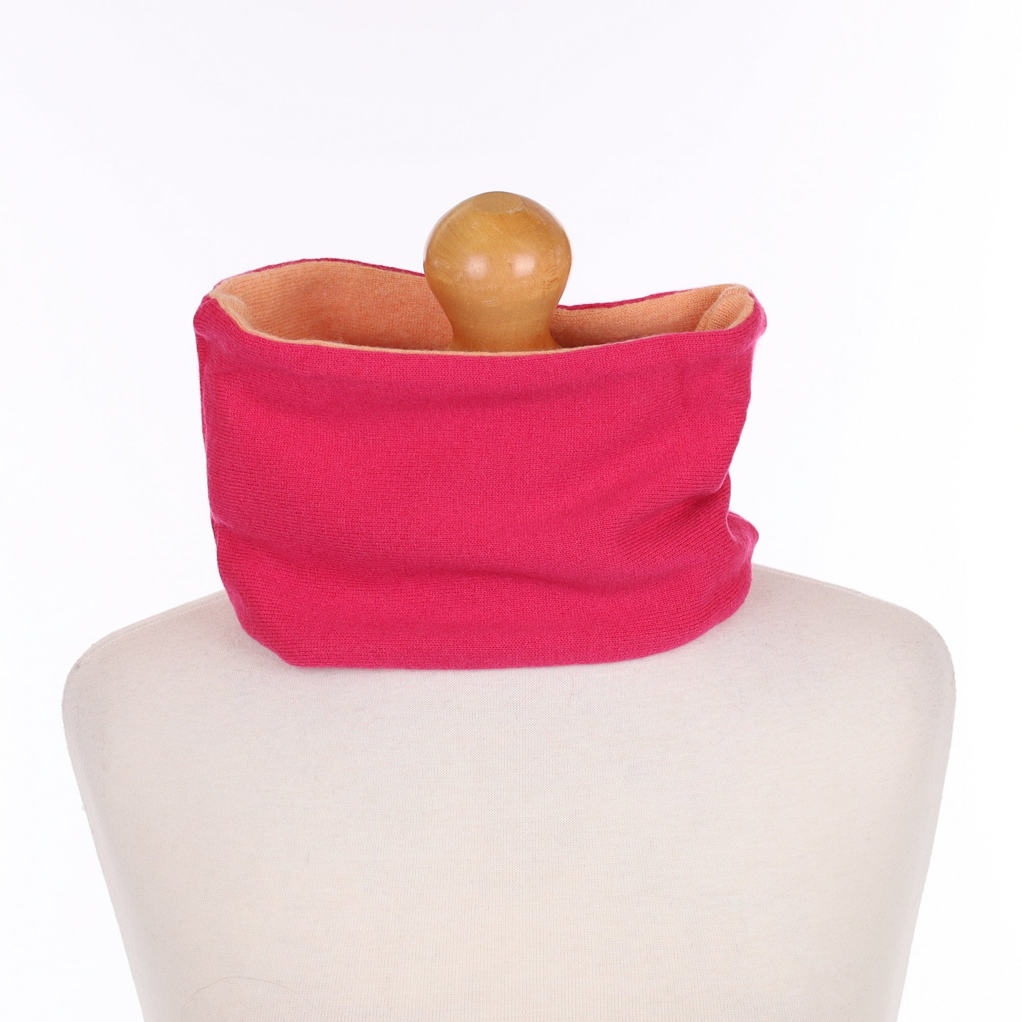 Pink and orange Neck Warmer