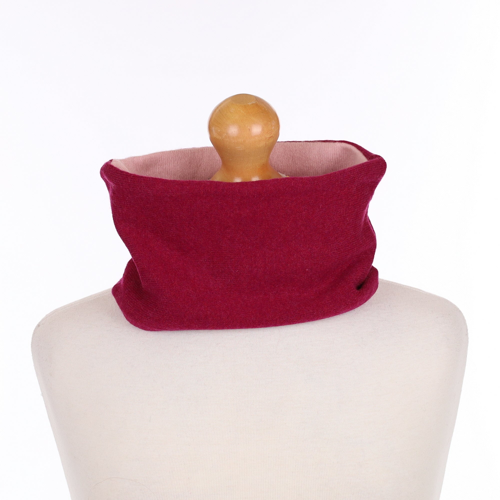 Purple and Faded Heather Neck Warmer