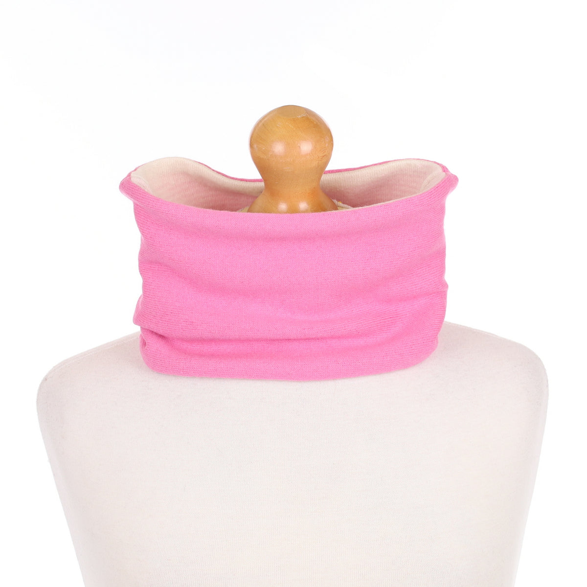 Bubblegum and Ice Pink Neck Warmer