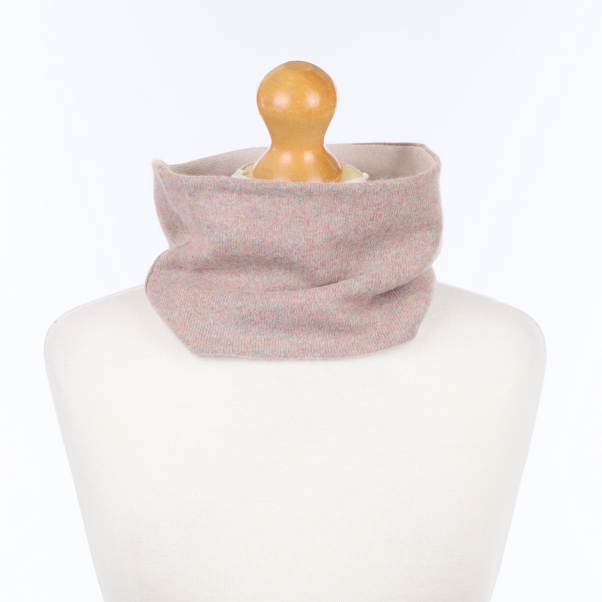 Pastel Fleck and Oatmeal Neck Warmer