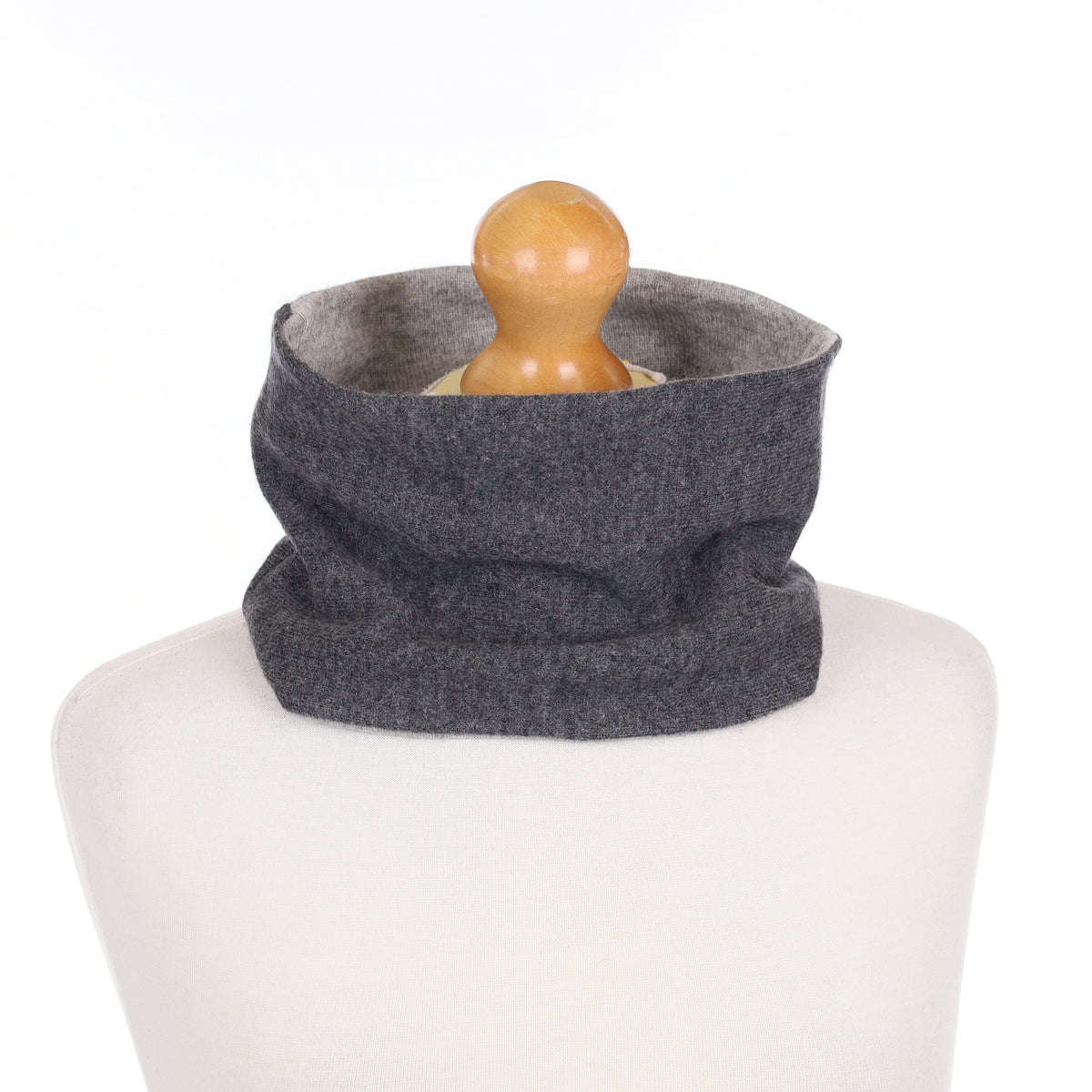 Slate and Smoke Grey Neck Warmer