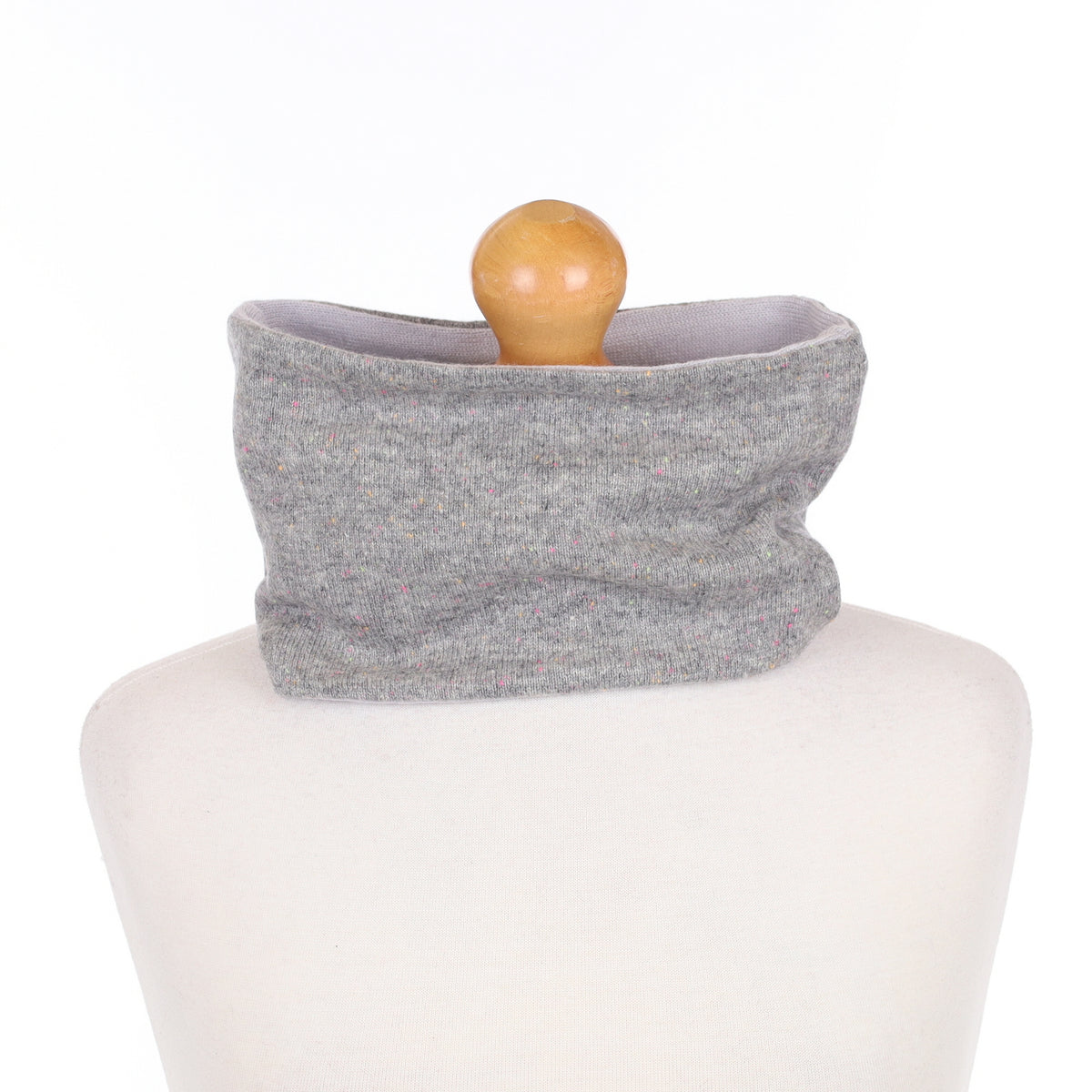 Blue and Grey Colourful Fleck Neck Warmer