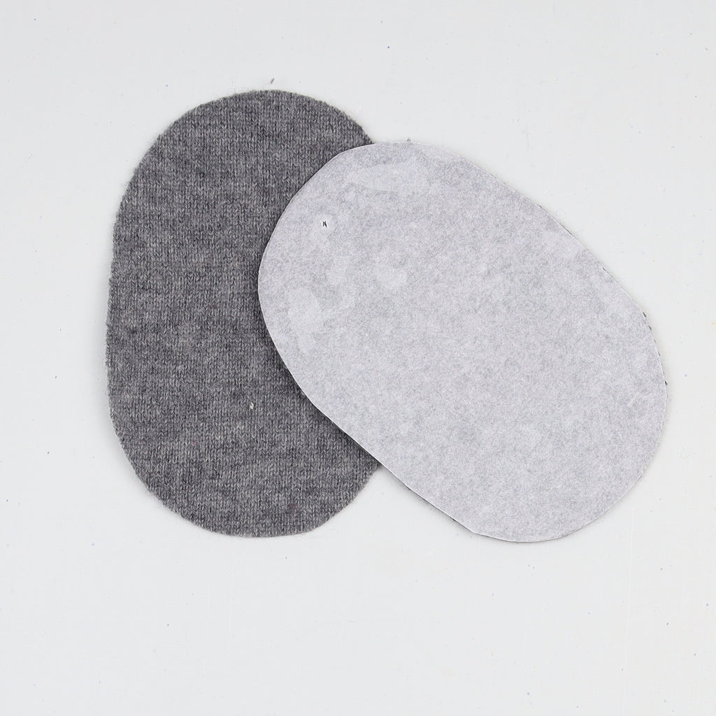 Grey Elbow Patches for Machine Use - Small