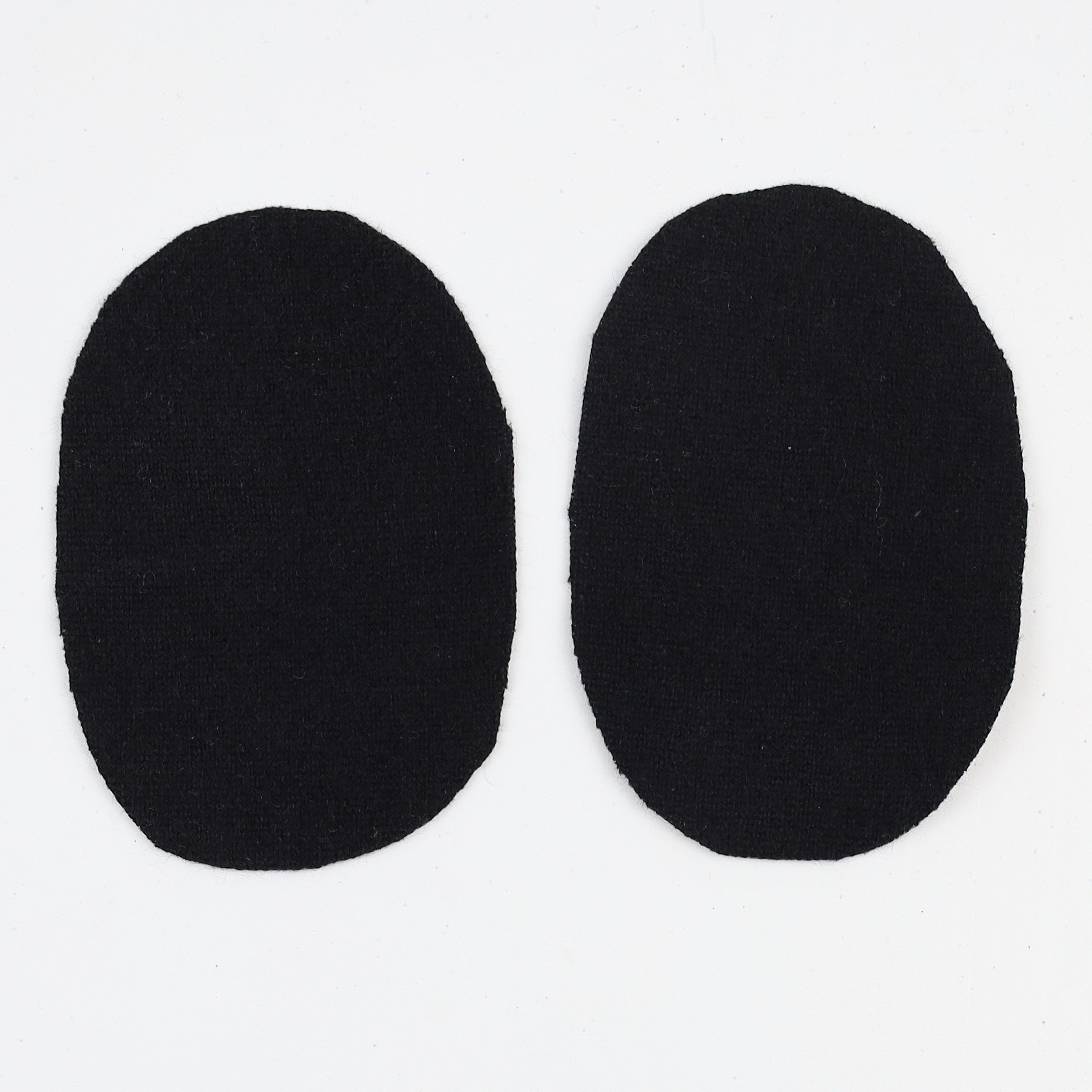 Small Black Elbow Patches - Machine Use