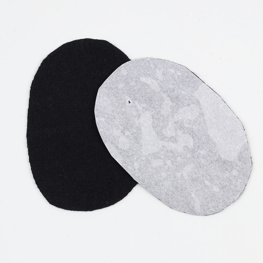 Black Elbow Patches for Machine Use - Small