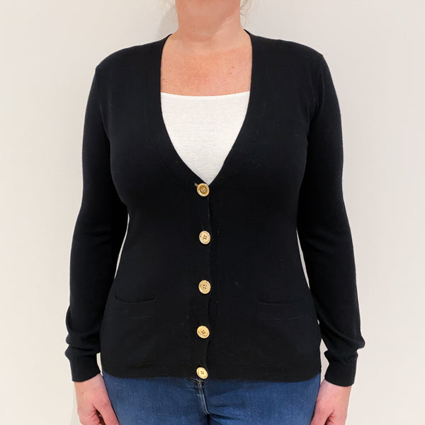 Black Ralph Lauren Cashmere Cardigan