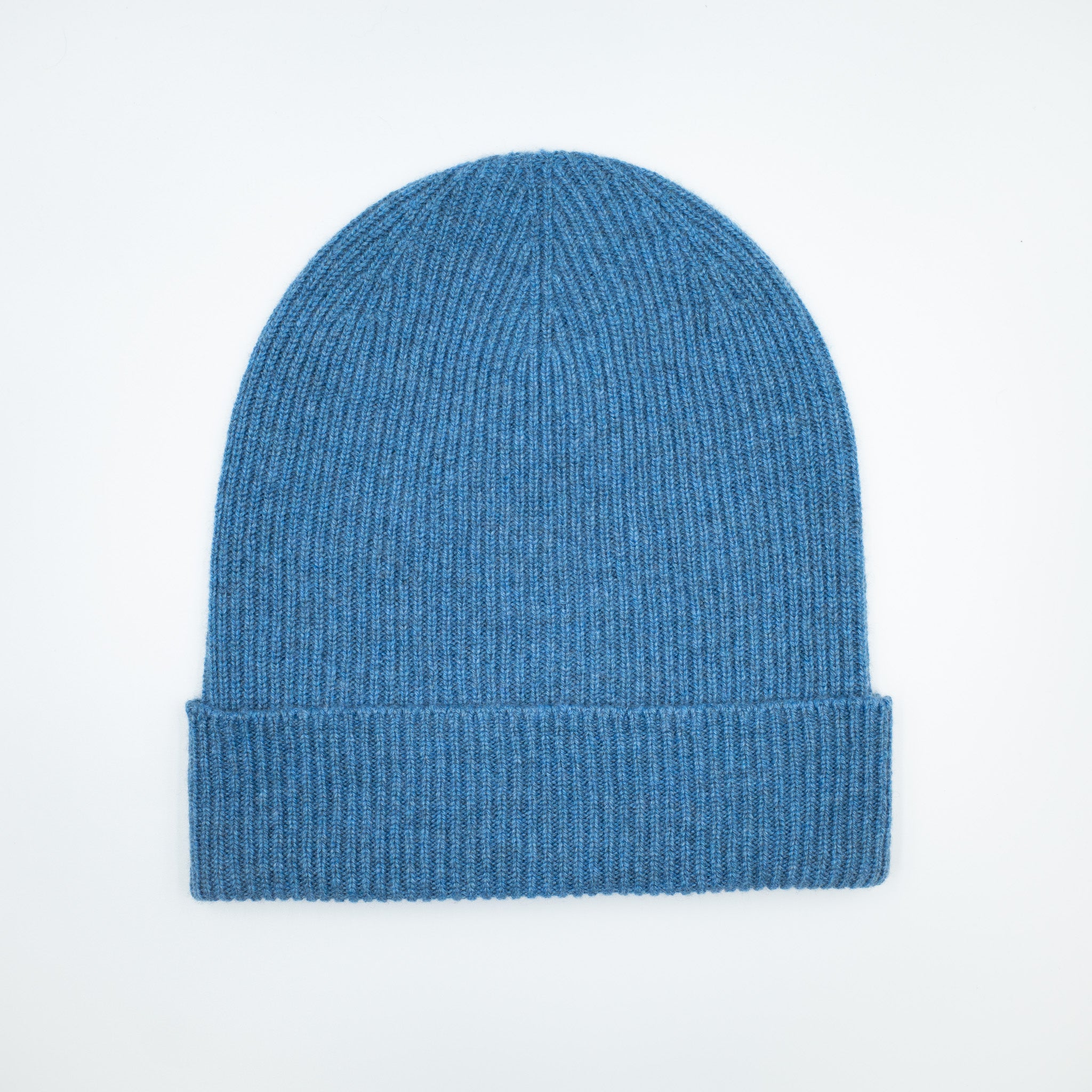 Brand New Scottish Denim Blue Beanie Hat Unisex